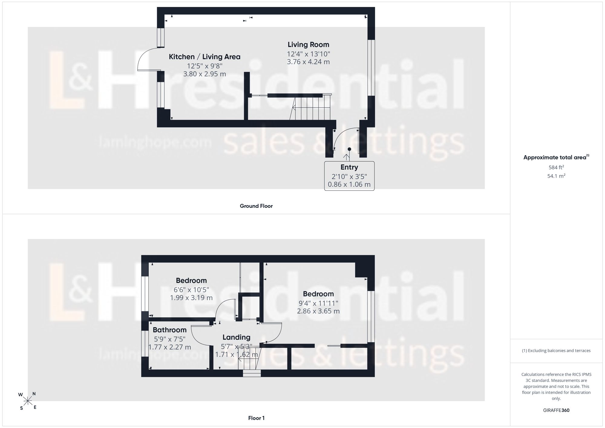 2 Pinewood Close, Borehamwood floorplan