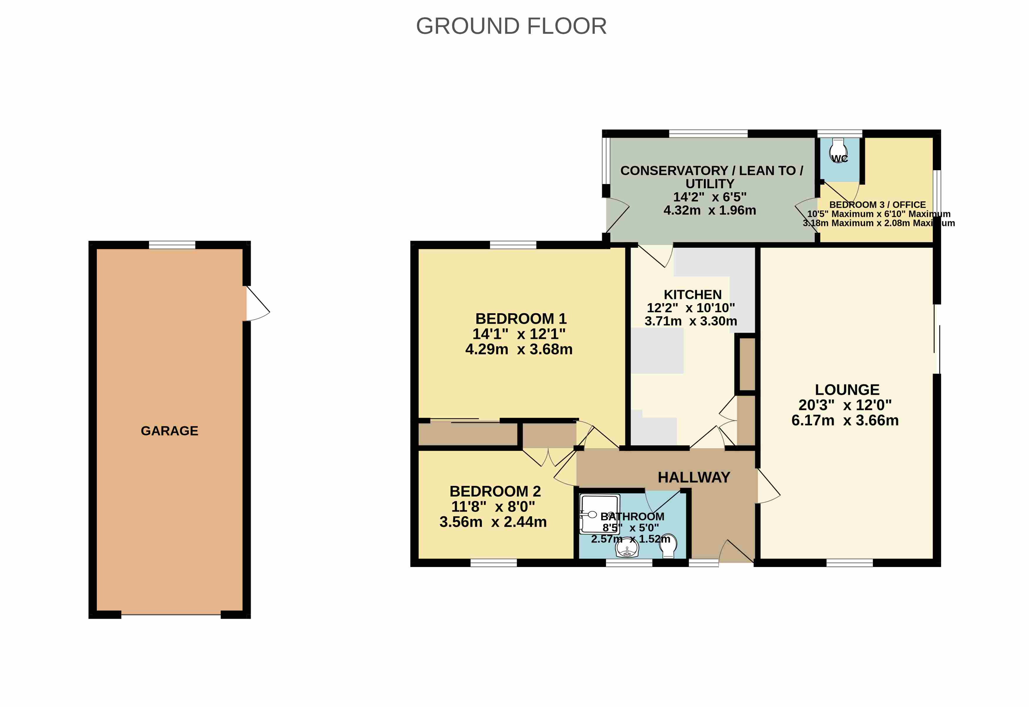 Hearamai Rows Lane, Combe Martin Ilfracombe Devon, Devon floorplan