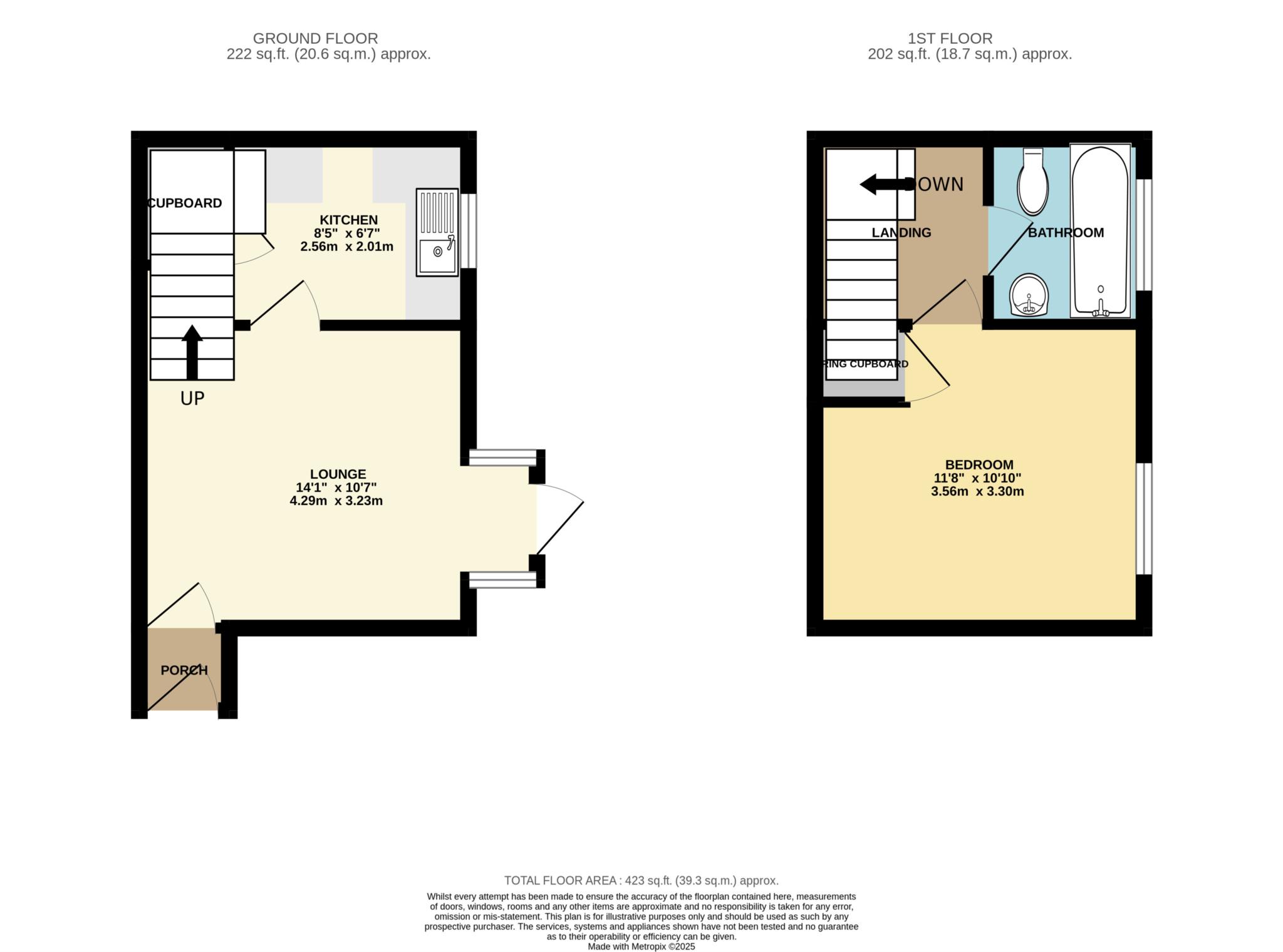 18, Iris Close, Aylesbury floorplan