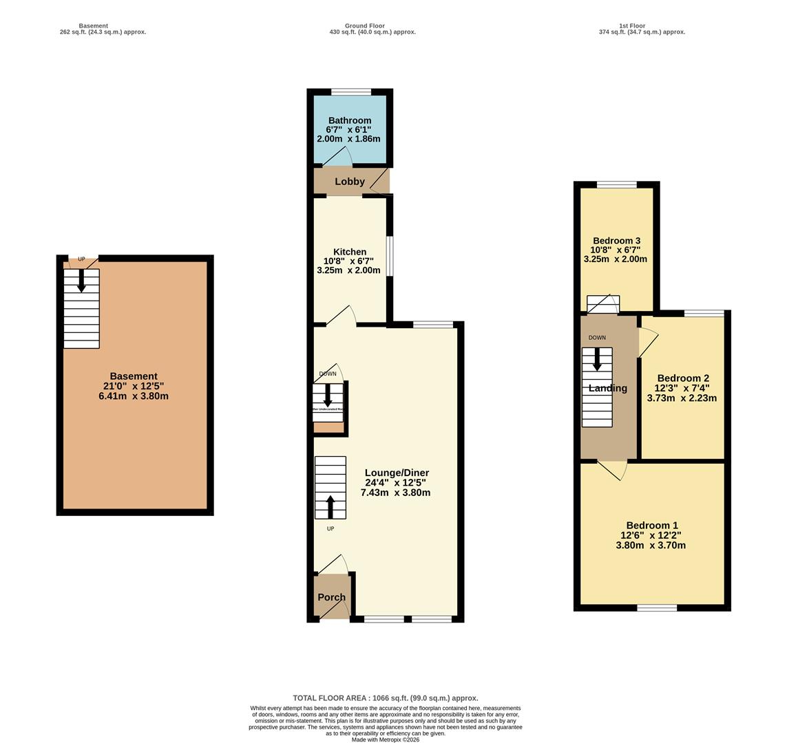 Ordnance Street, Chatham floorplan
