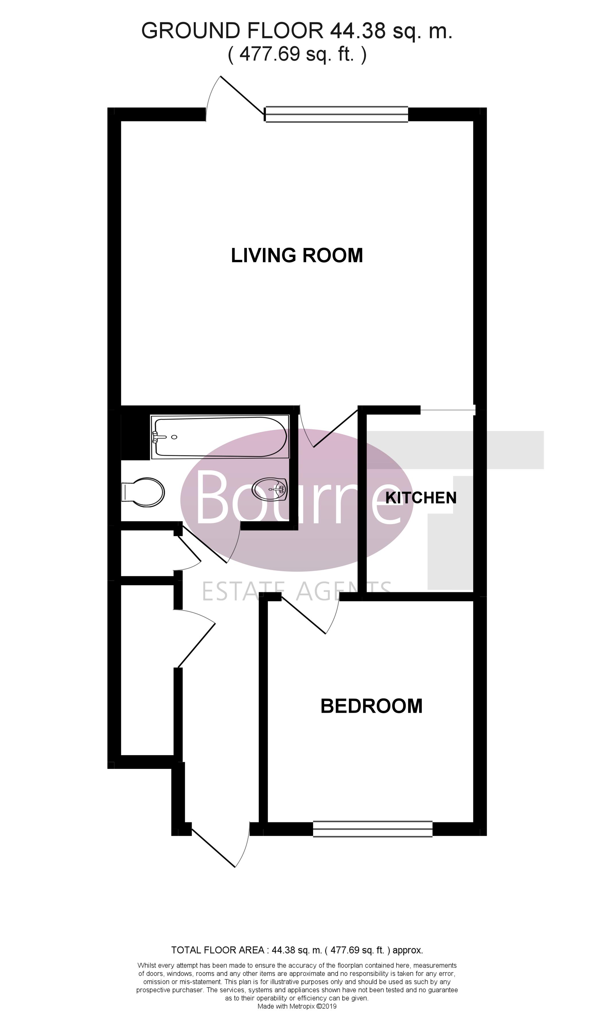 1 Bedrooms Maisonette to rent in Eastbrook Close, Woking GU21