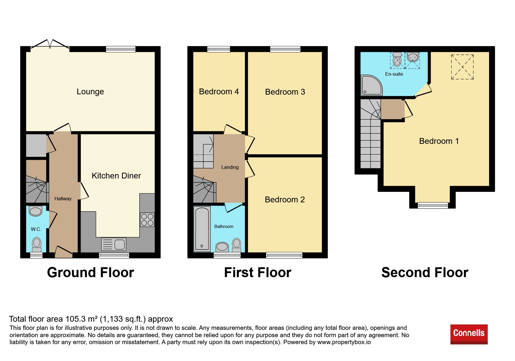 64, Goodwood Drive, Wolverhampton floorplan