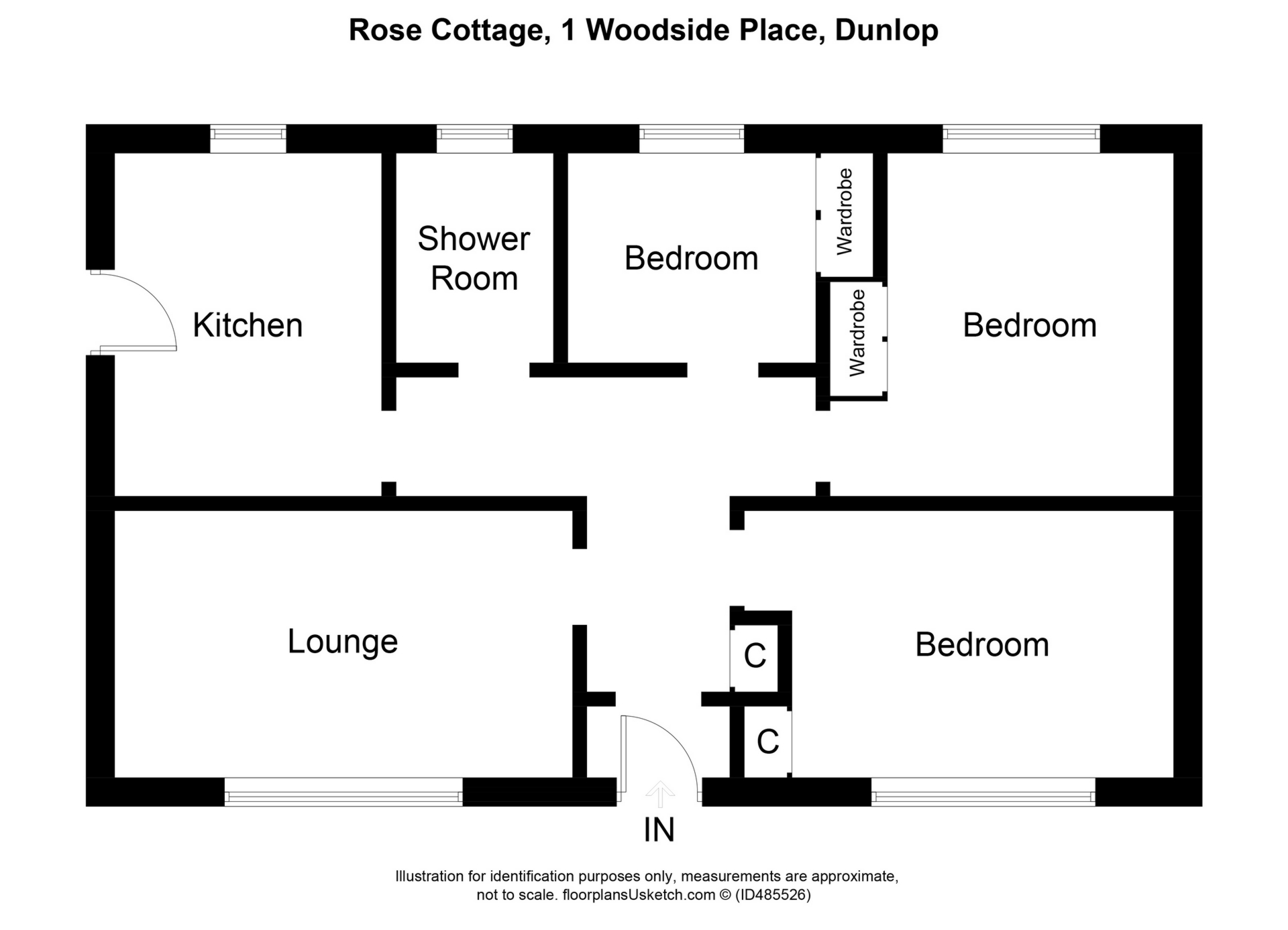 3 Bedrooms Bungalow for sale in Woodside Place, Dunlop KA3