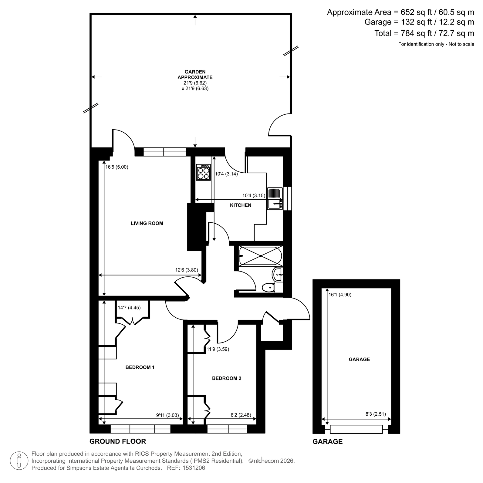 Blakes Lane, New Malden floorplan