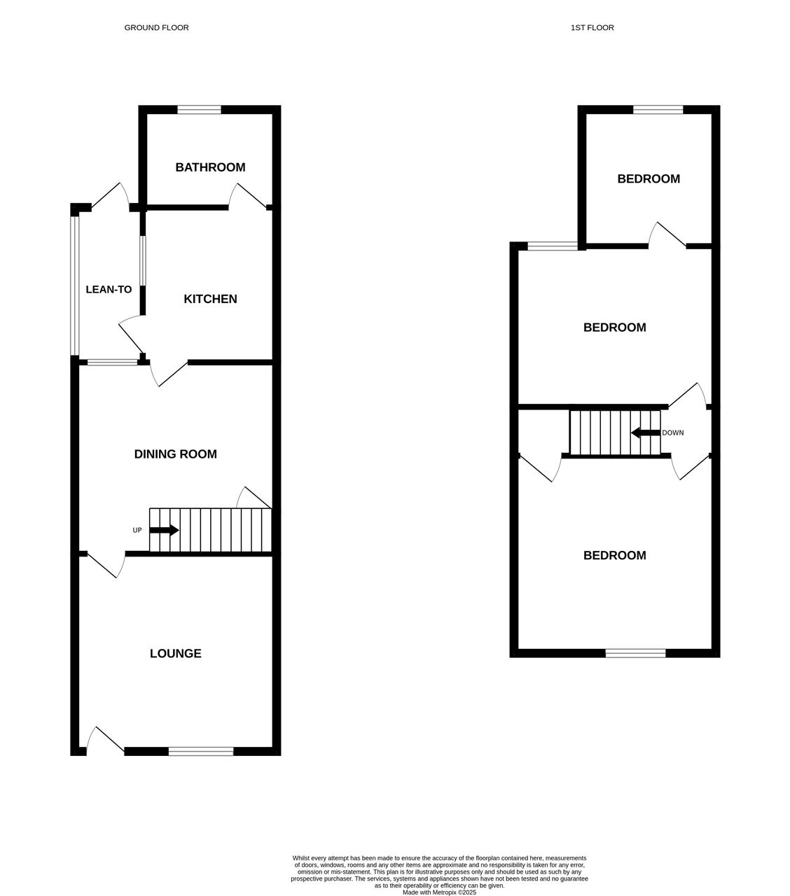 43, Crompton Street, Chelmsford floorplan