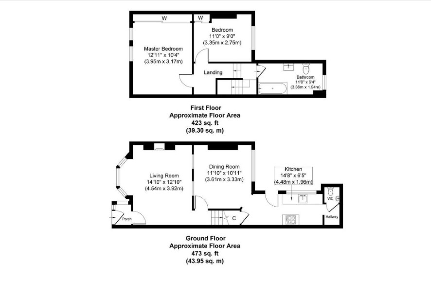 12 Cliffe Terrace, Great Ayton, Middlesbrough floorplan