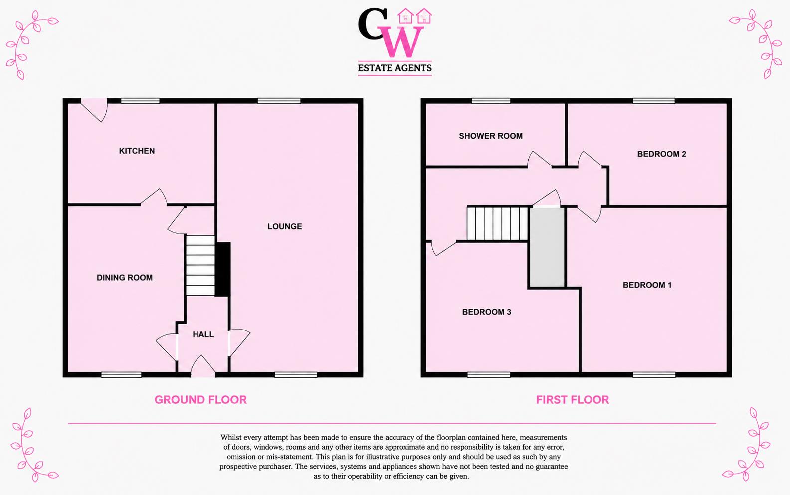 74, Nixon Drive, Winsford floorplan