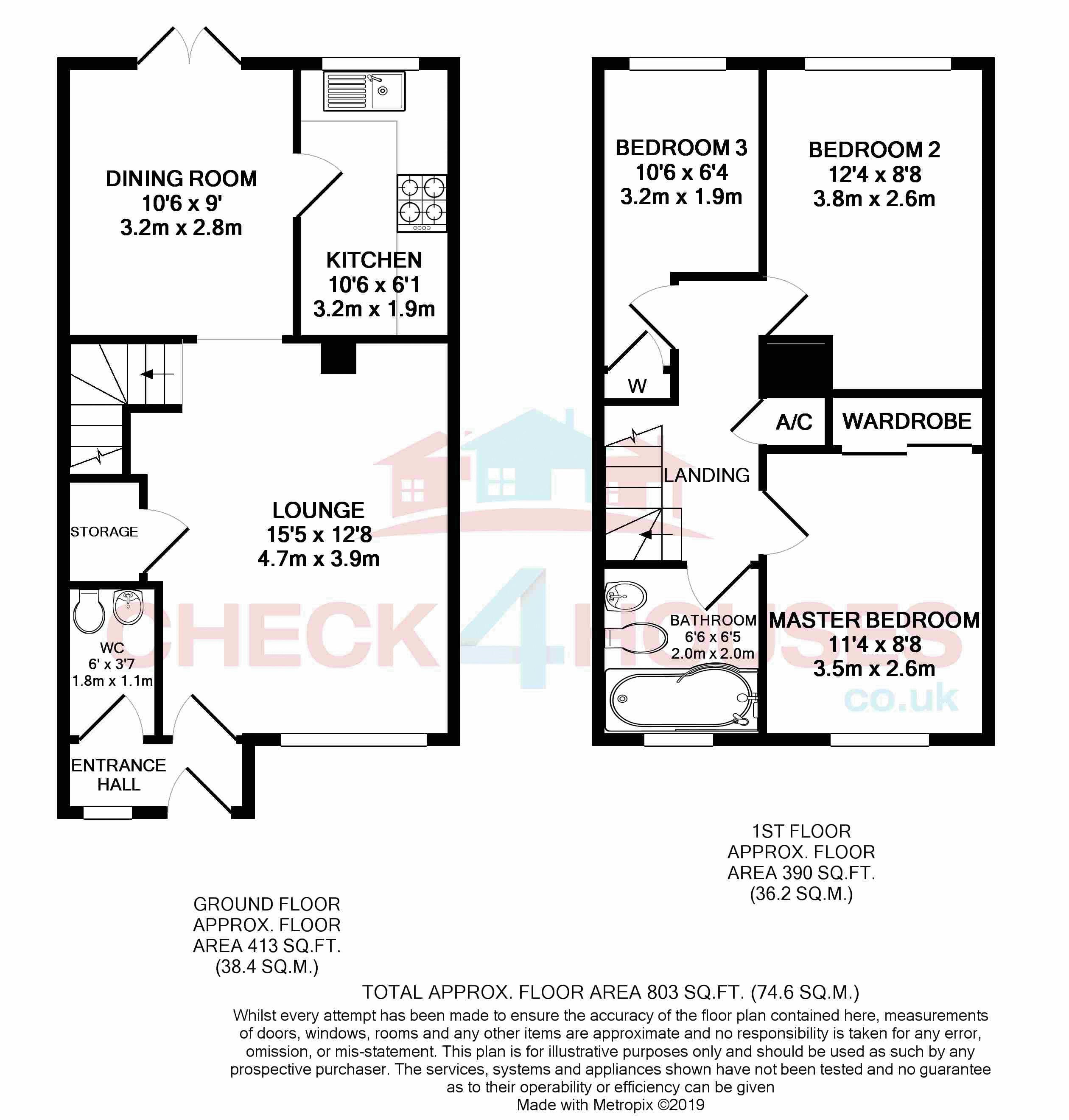 3 Bedrooms Semi-detached house for sale in Nether Vell-Mead, Church Crookham, Fleet GU52