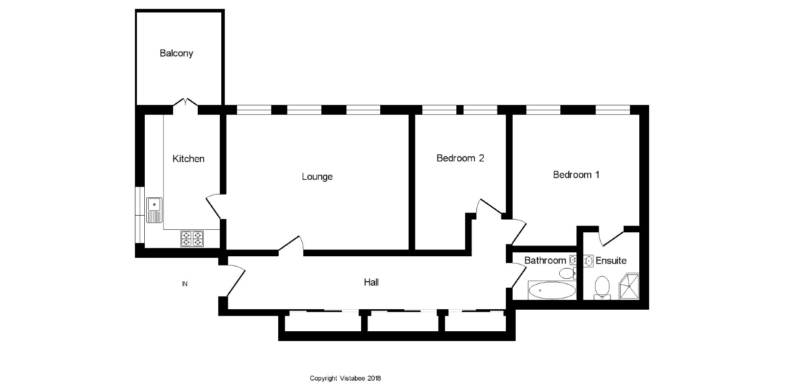 2 Bedrooms Flat for sale in Cadzow Street, Hamilton, South Lanarkshire ML3