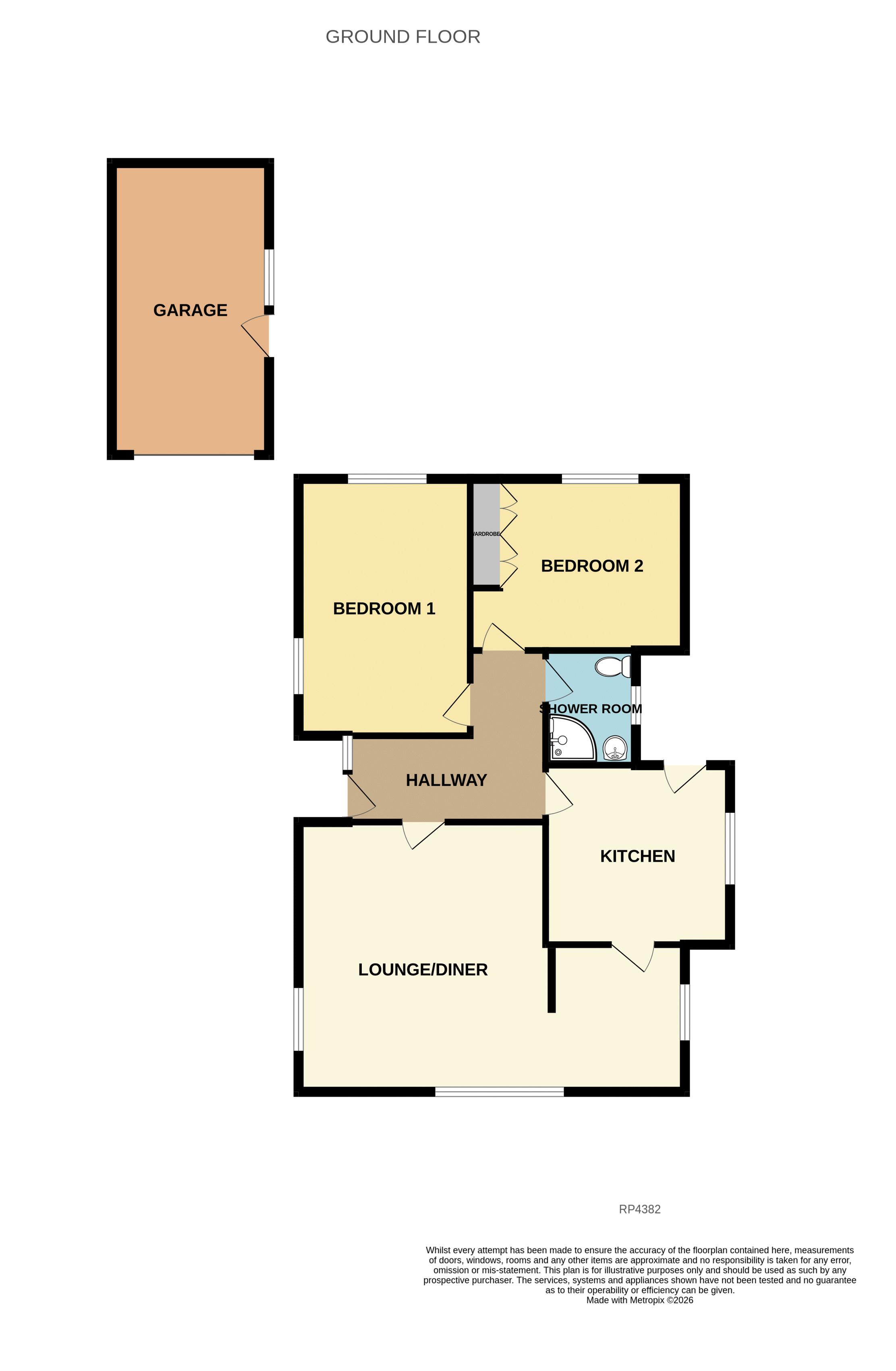7, Bryn Teg Drive, Colwyn Bay floorplan