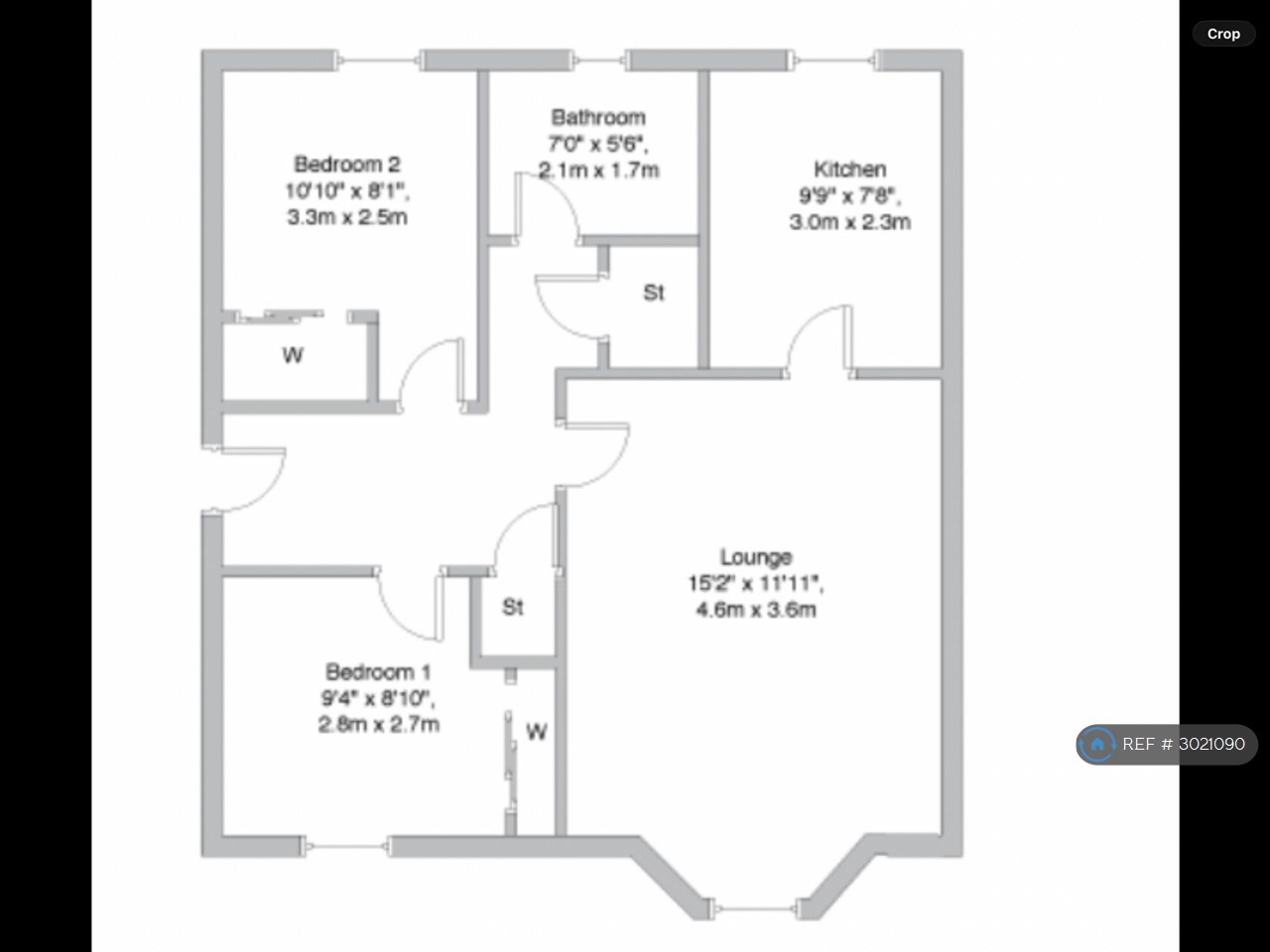 Forth View, Riverside, Stirling floorplan