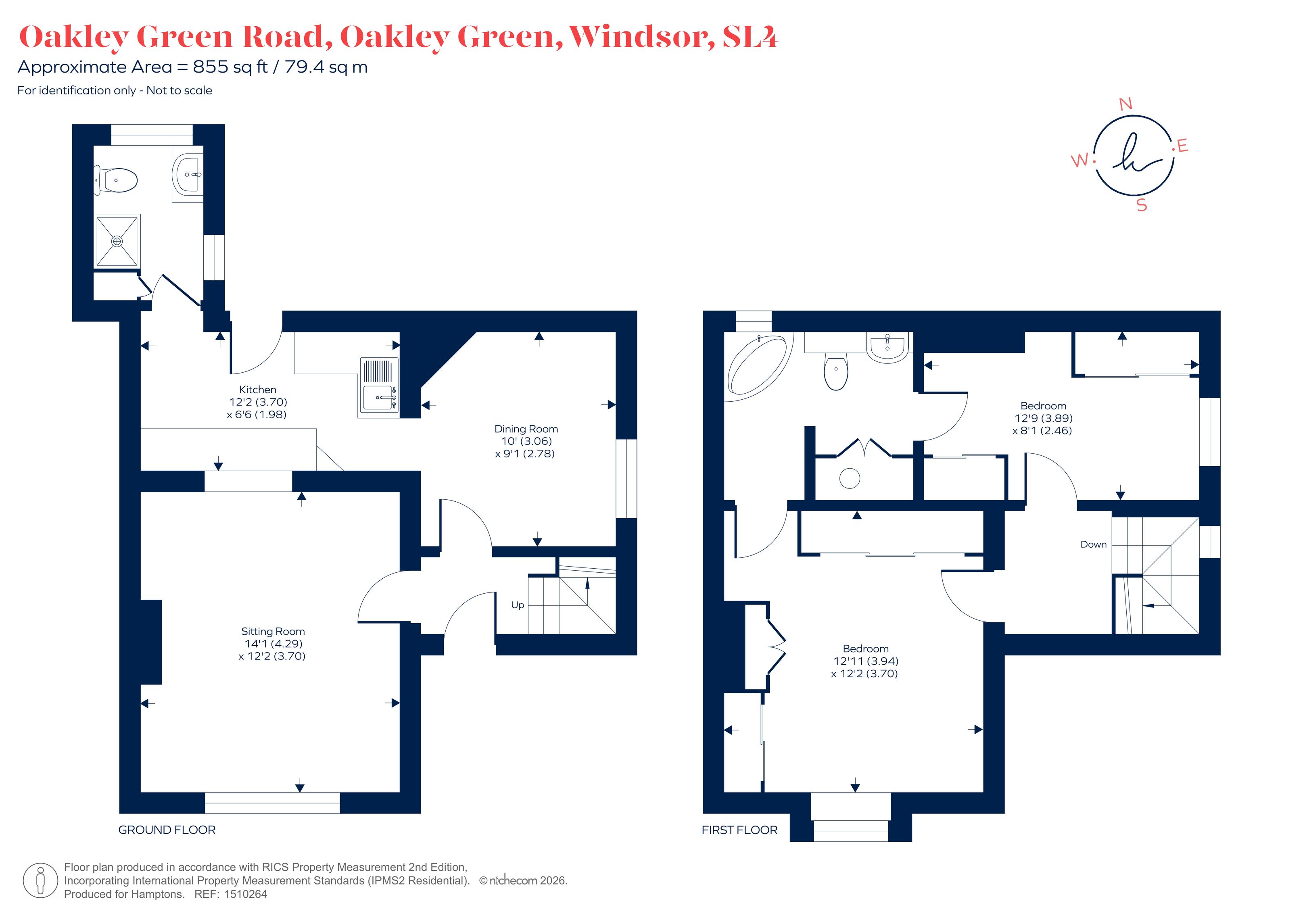 7 Braywood Cottages, Oakley Green Road, WINDSOR floorplan