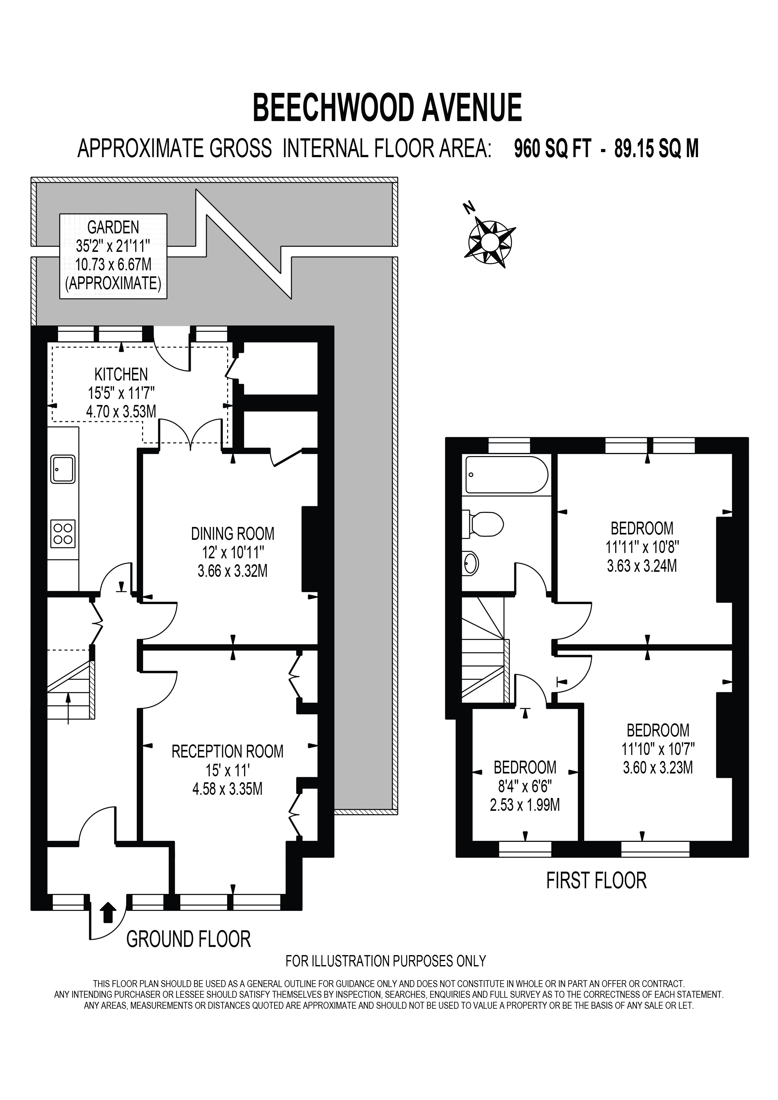 59, Beechwood Avenue, Surrey floorplan