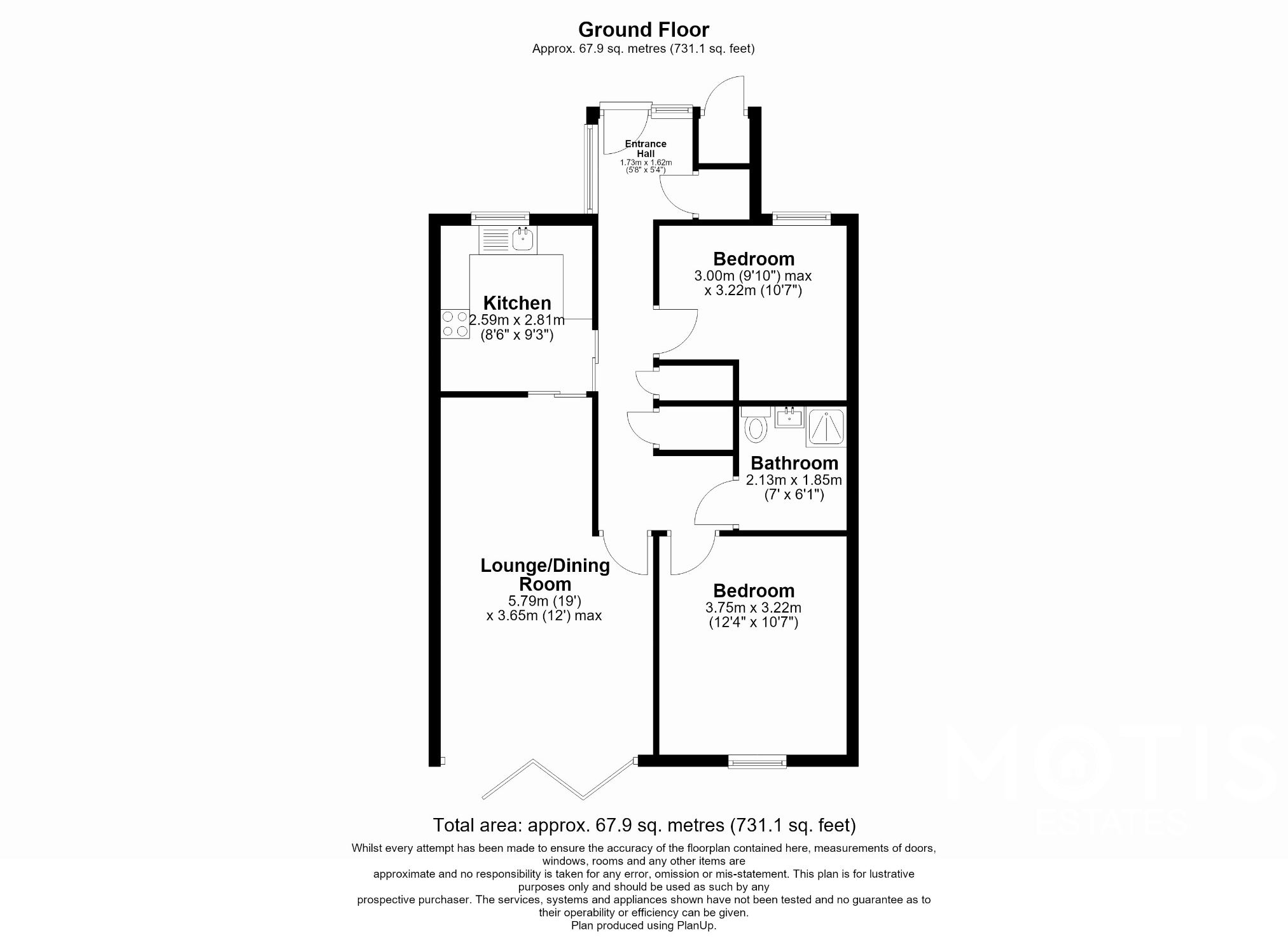 Lynwood, Folkestone floorplan