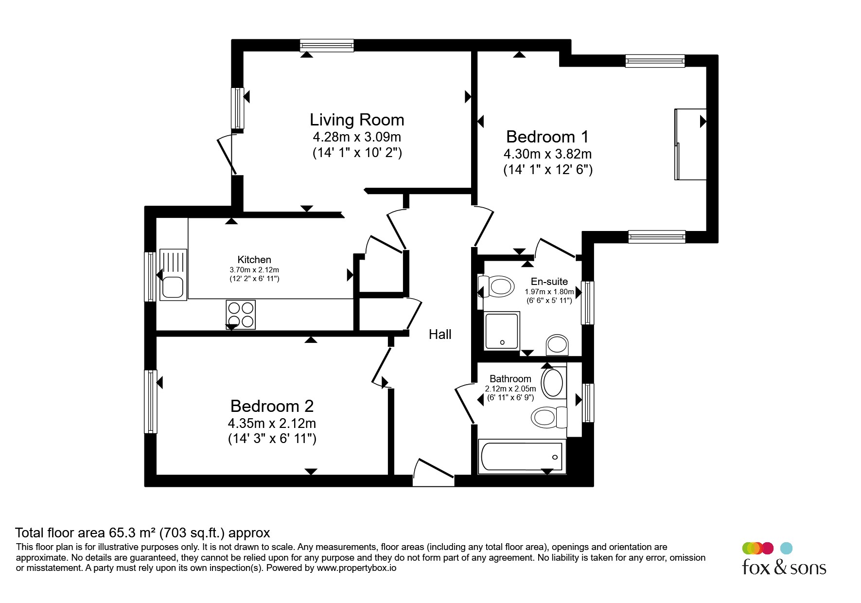 24, Laxton Close, Southampton floorplan