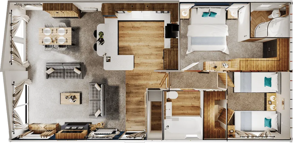 Pease Bay Holiday Park, Southern Upland Way, Cockburnspath floorplan