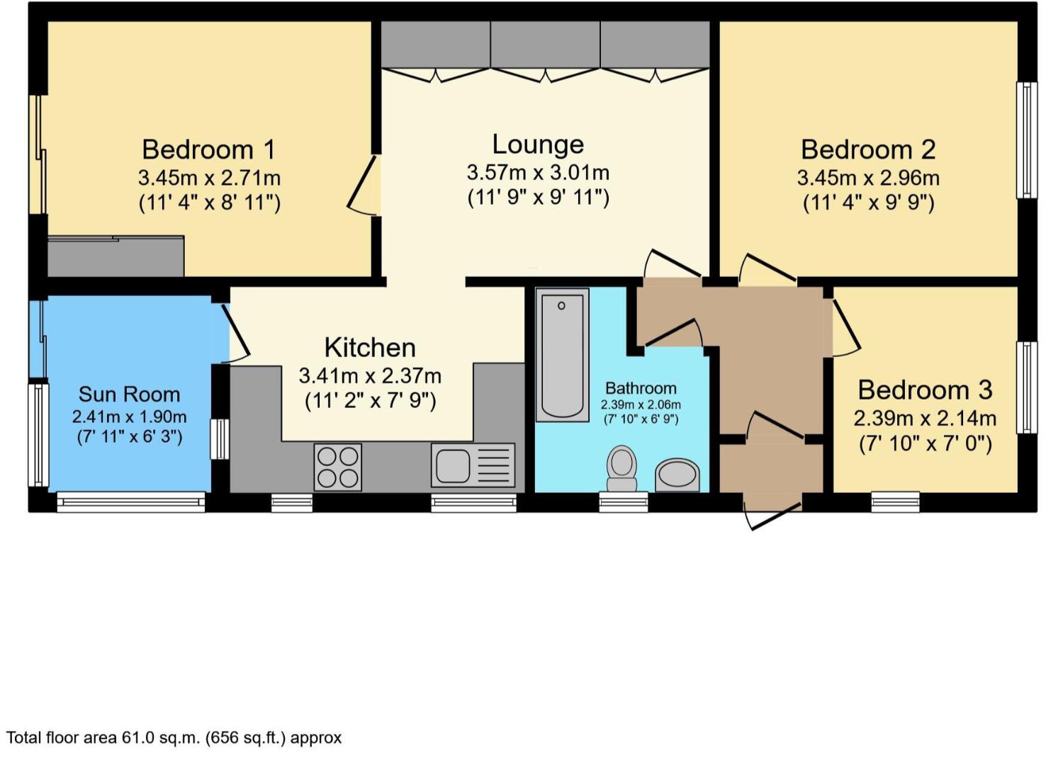 31, Buci Crescent, Shoreham-By-Sea floorplan