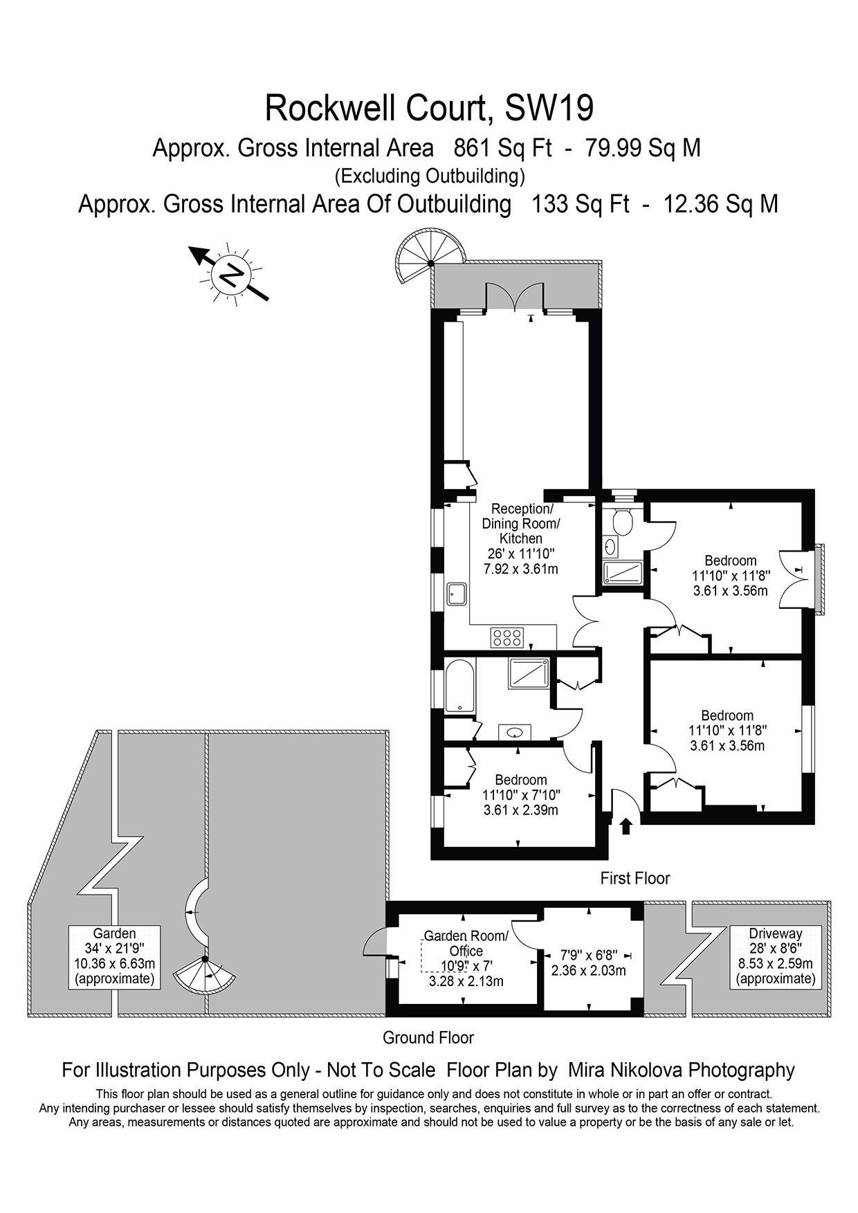 2, Rockwell Court, Wimbledon Village floorplan