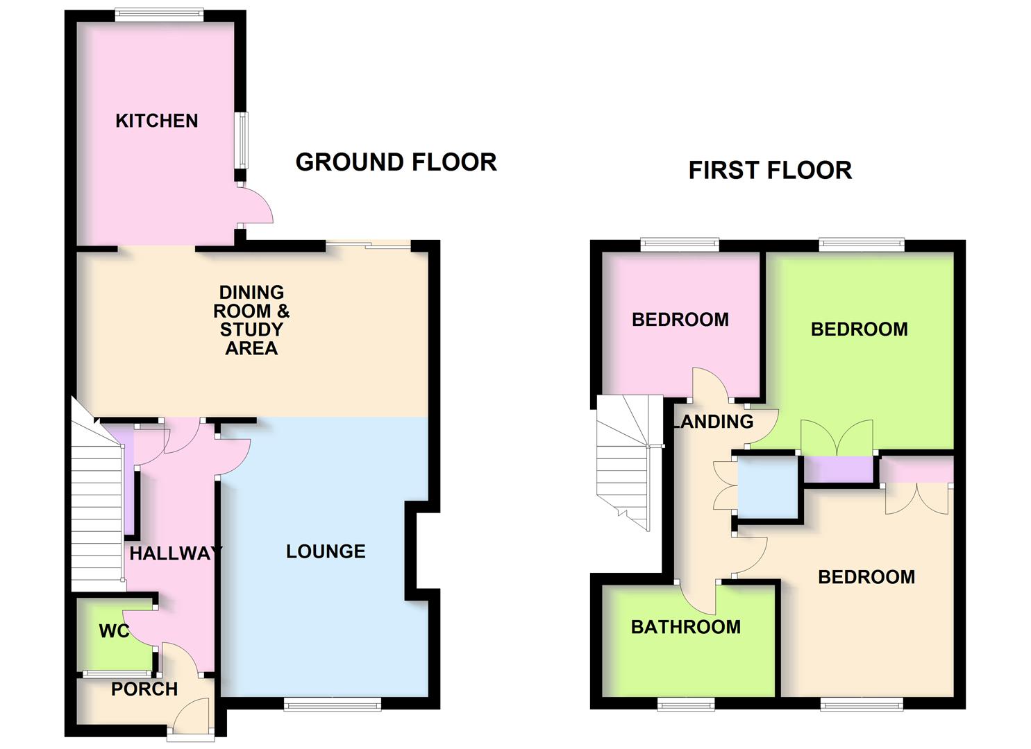 3 Bedrooms Terraced house for sale in Great Innings South, Watton At Stone, Hertford SG14