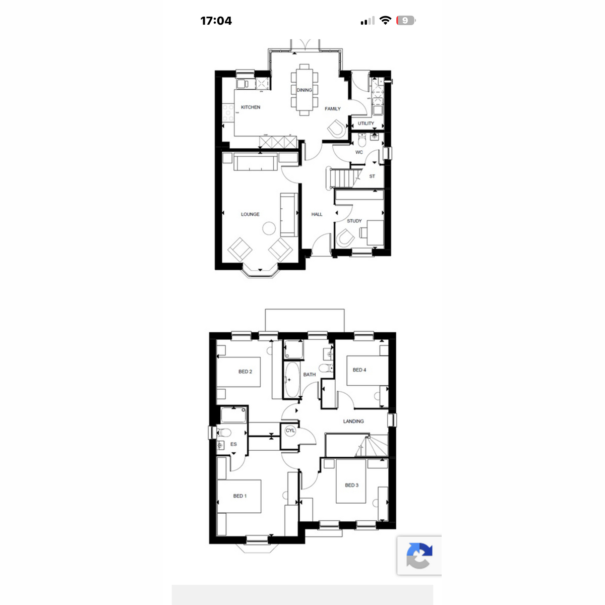 11, Golden Spire, Thornbury floorplan