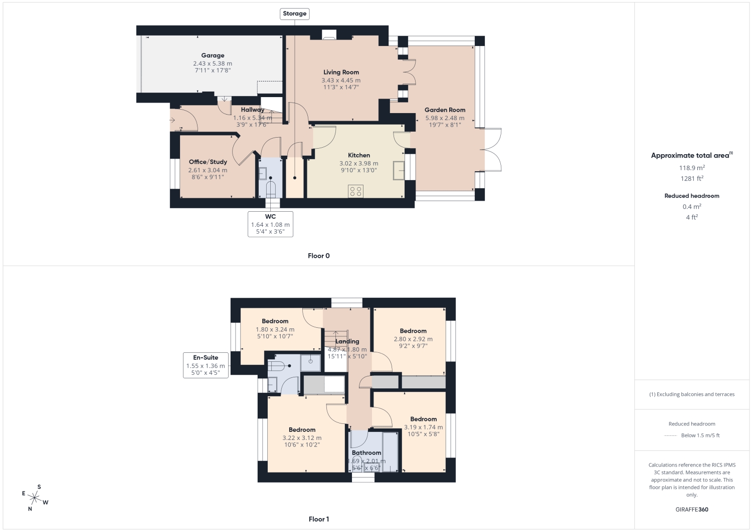 5, Pickard Drive, Sheffield floorplan
