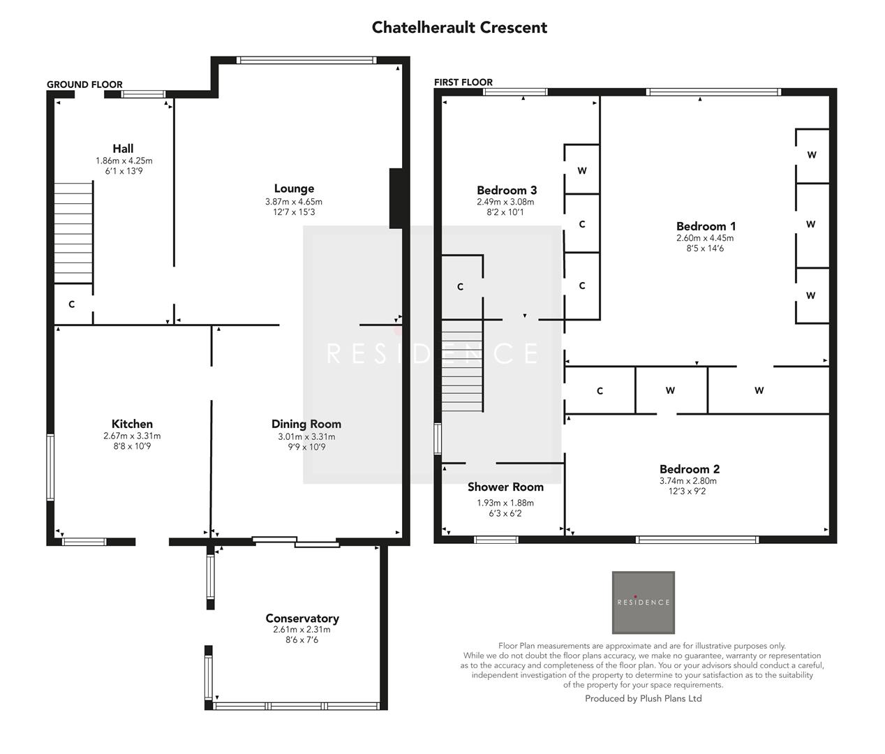 65, Chatelherault Crescent, Hamilton floorplan