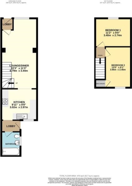 129, Albion Street, Swindon floorplan