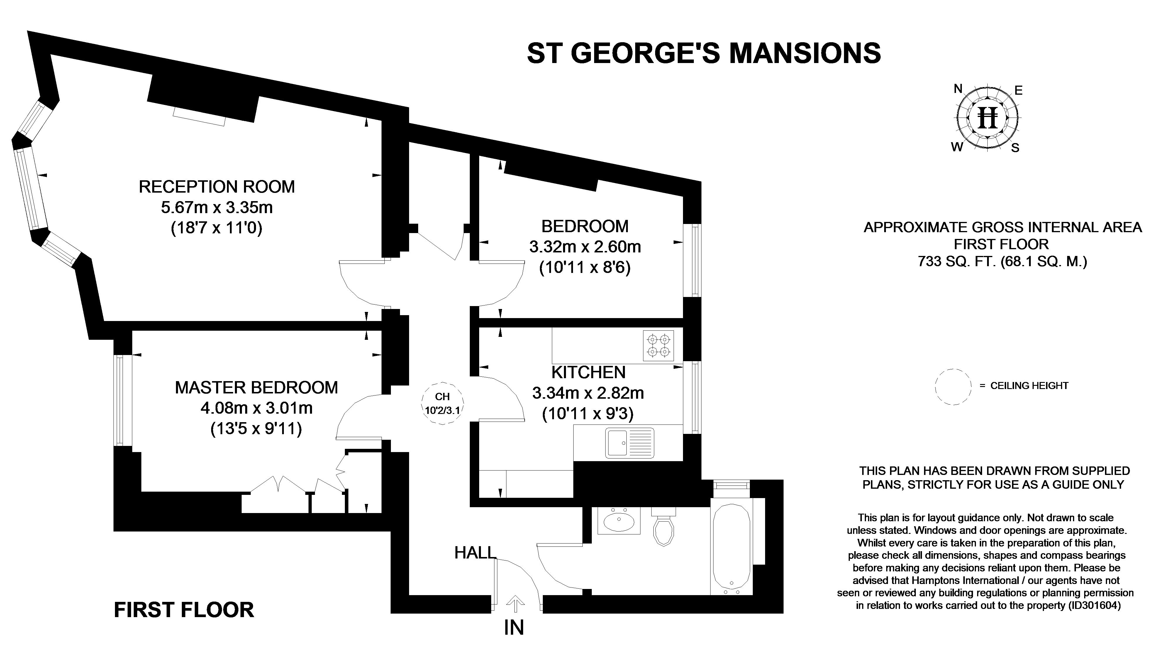 2 Bedrooms Flat to rent in St. Georges Mansions, Causton Street, London SW1P