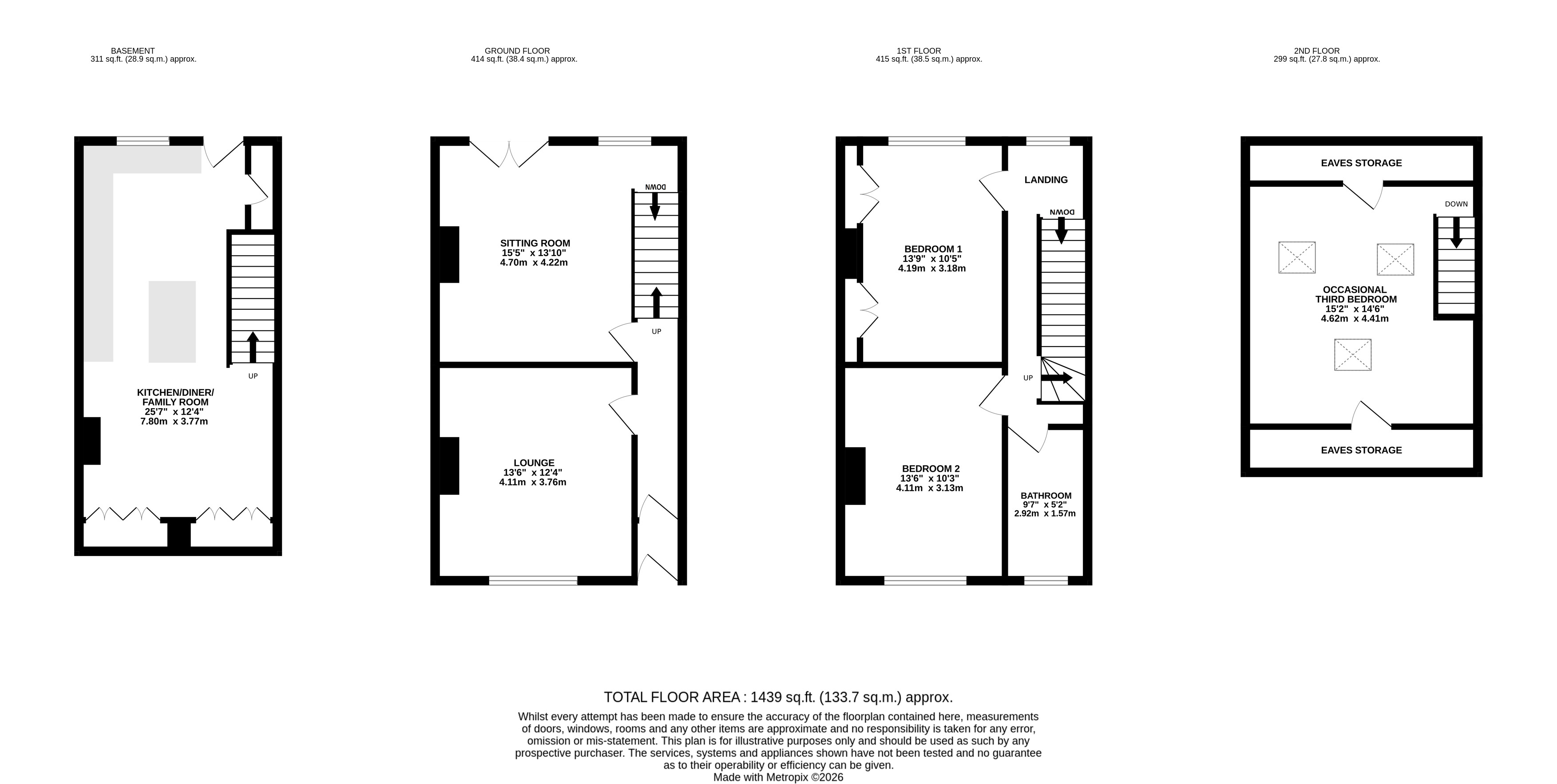 18, Salisbury Street, Pudsey floorplan