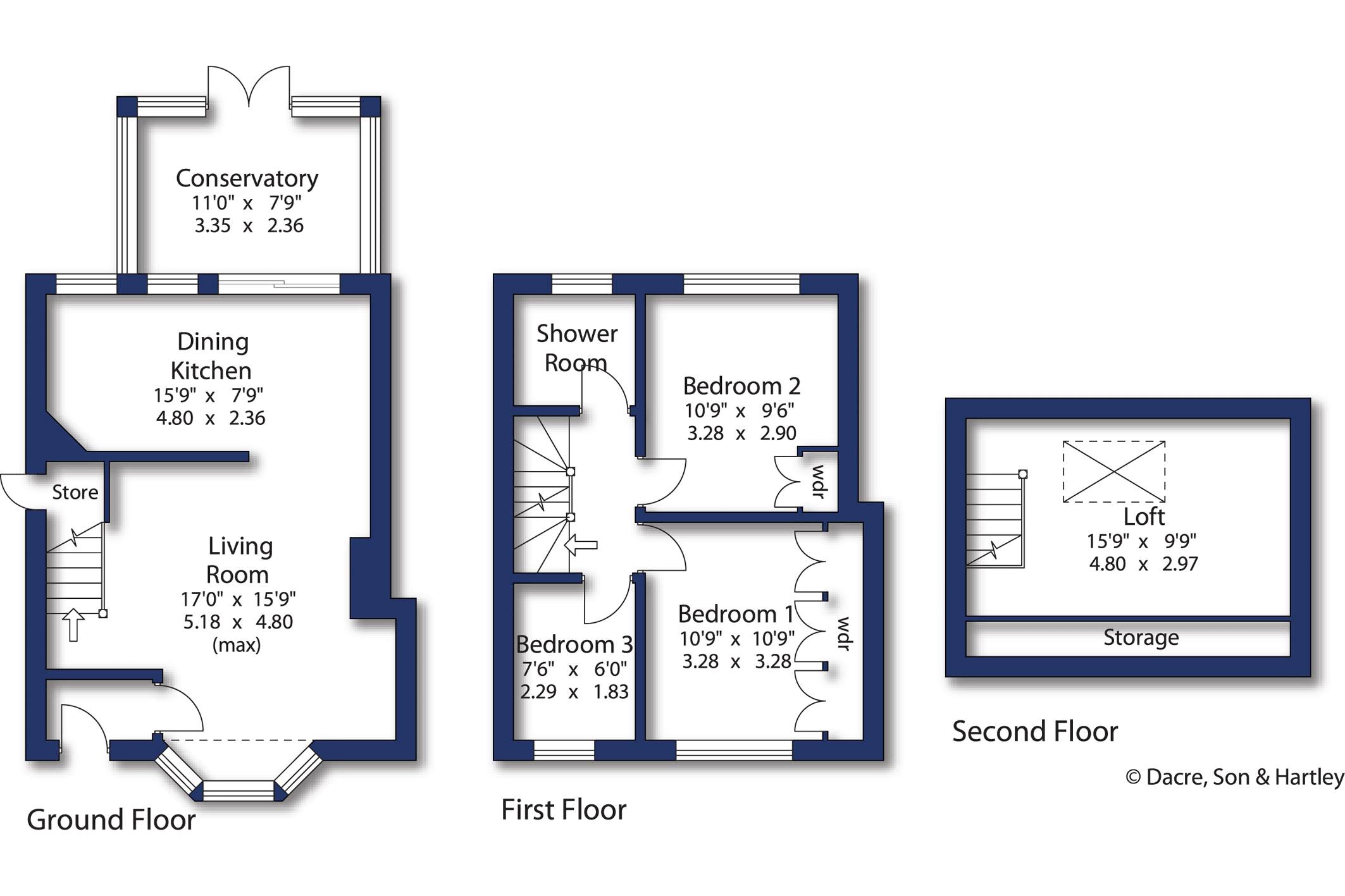 46, Springfield Road, Leeds floorplan