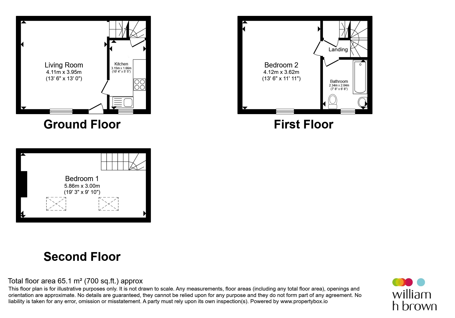 101, Bayswater Place, LEEDS floorplan