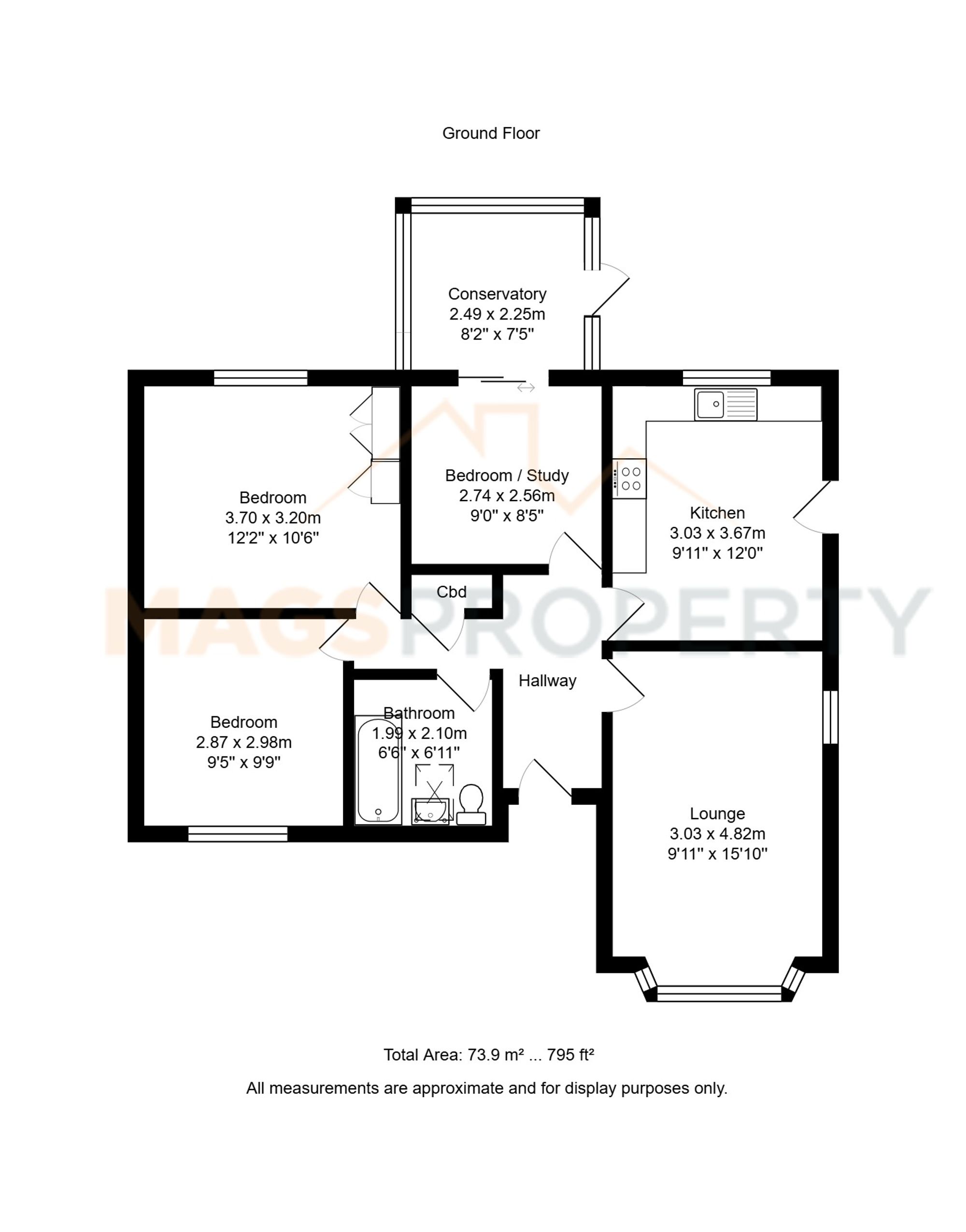 6 Stretton Close, Liverpool floorplan