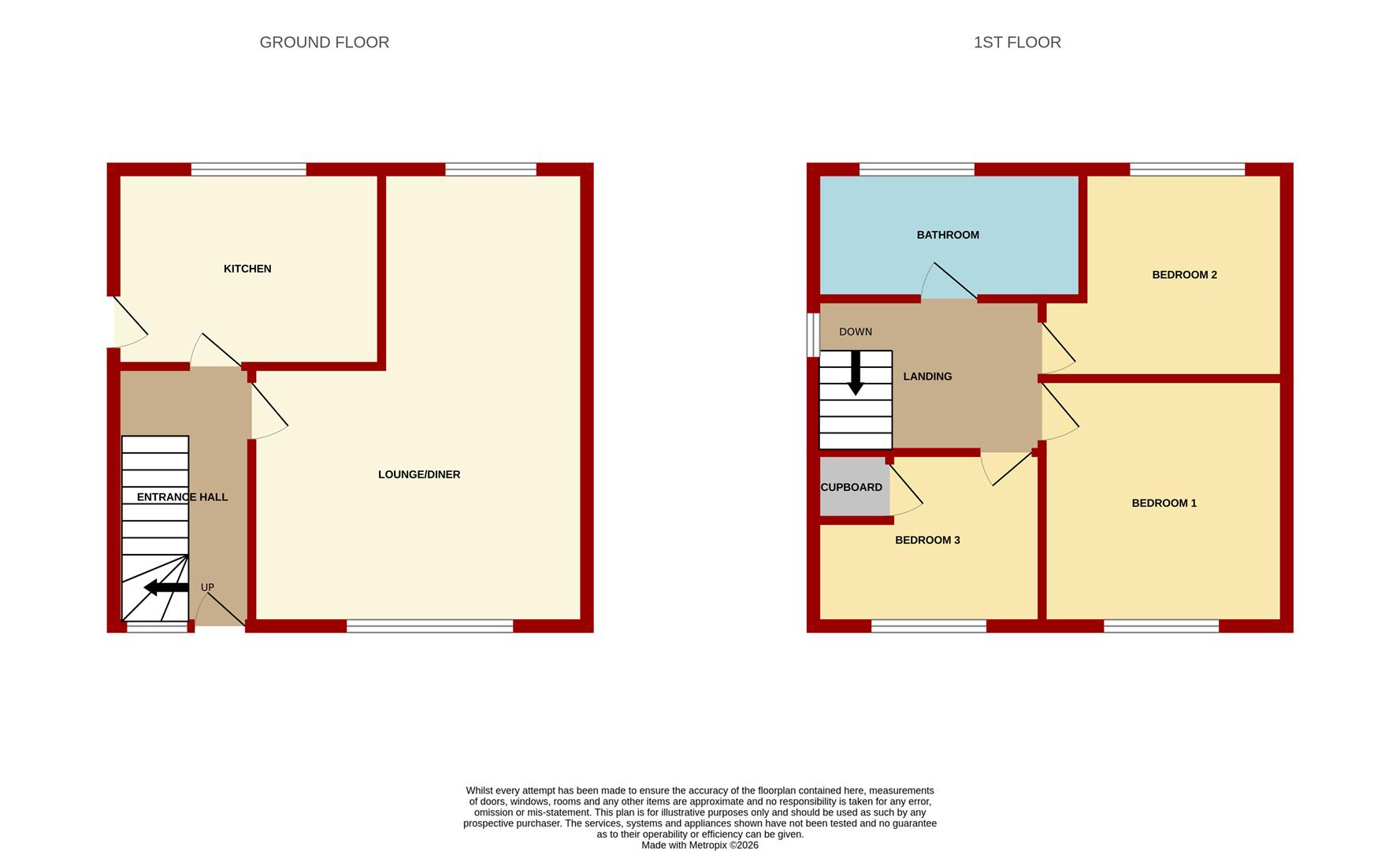61, The Crescent, Mitcheldean floorplan