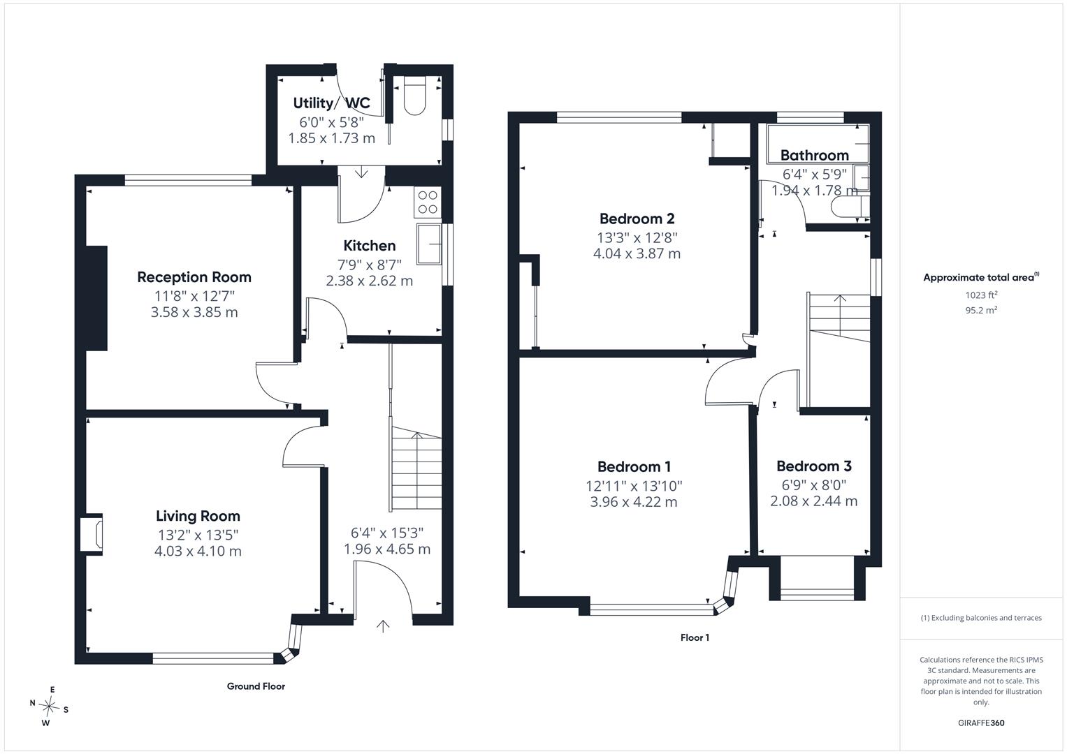 87, Kinsale Road, Bristol floorplan