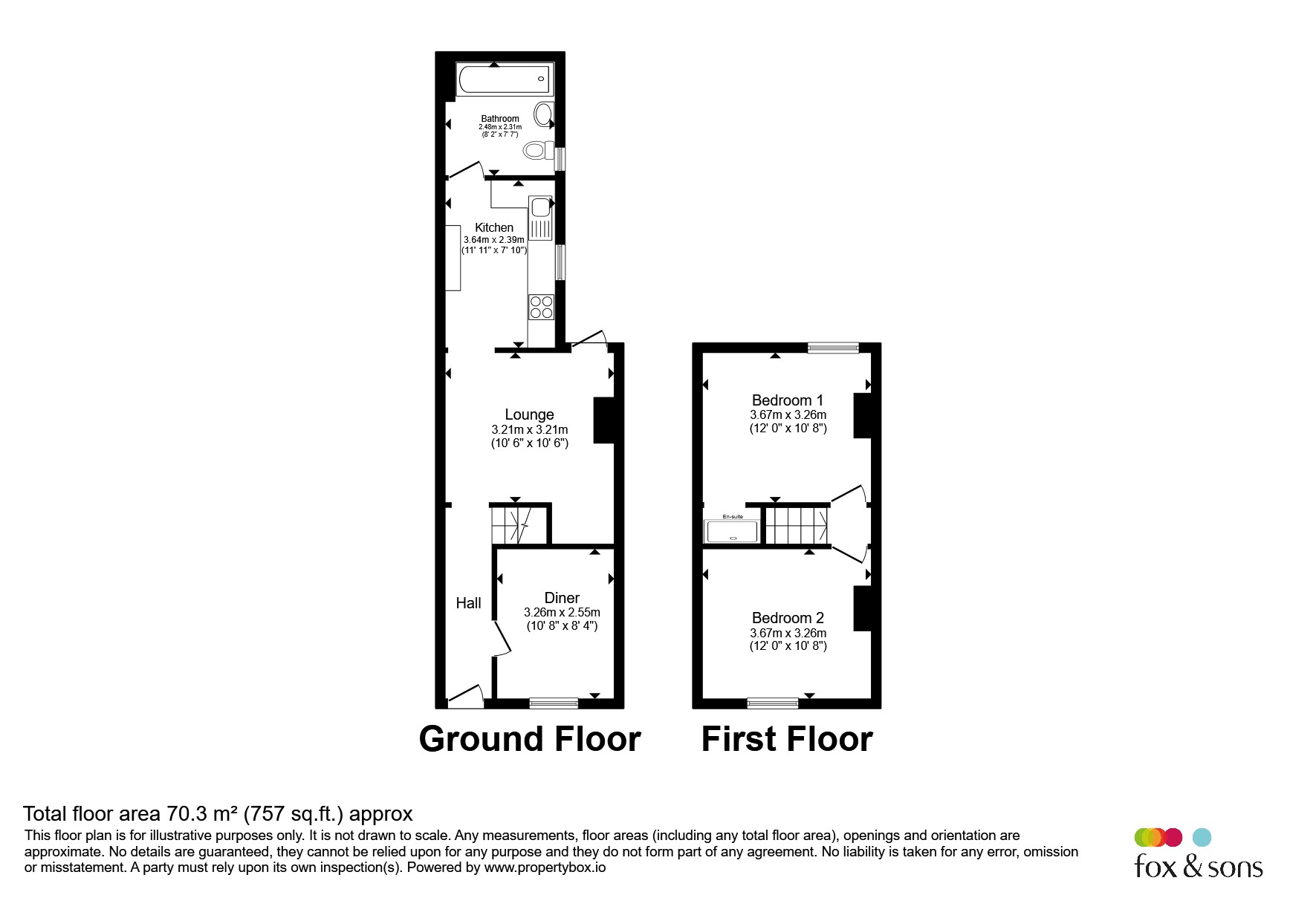 2, Shanklin Road, Southsea floorplan