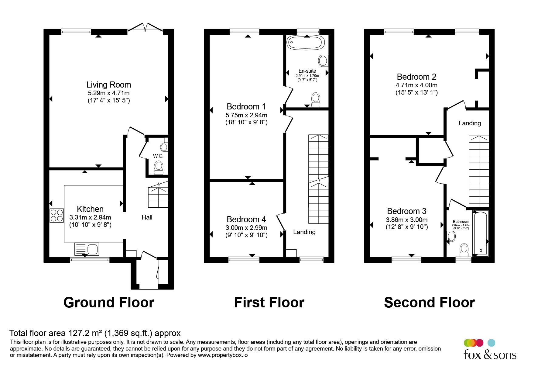 81, Hurstfield, Lancing floorplan