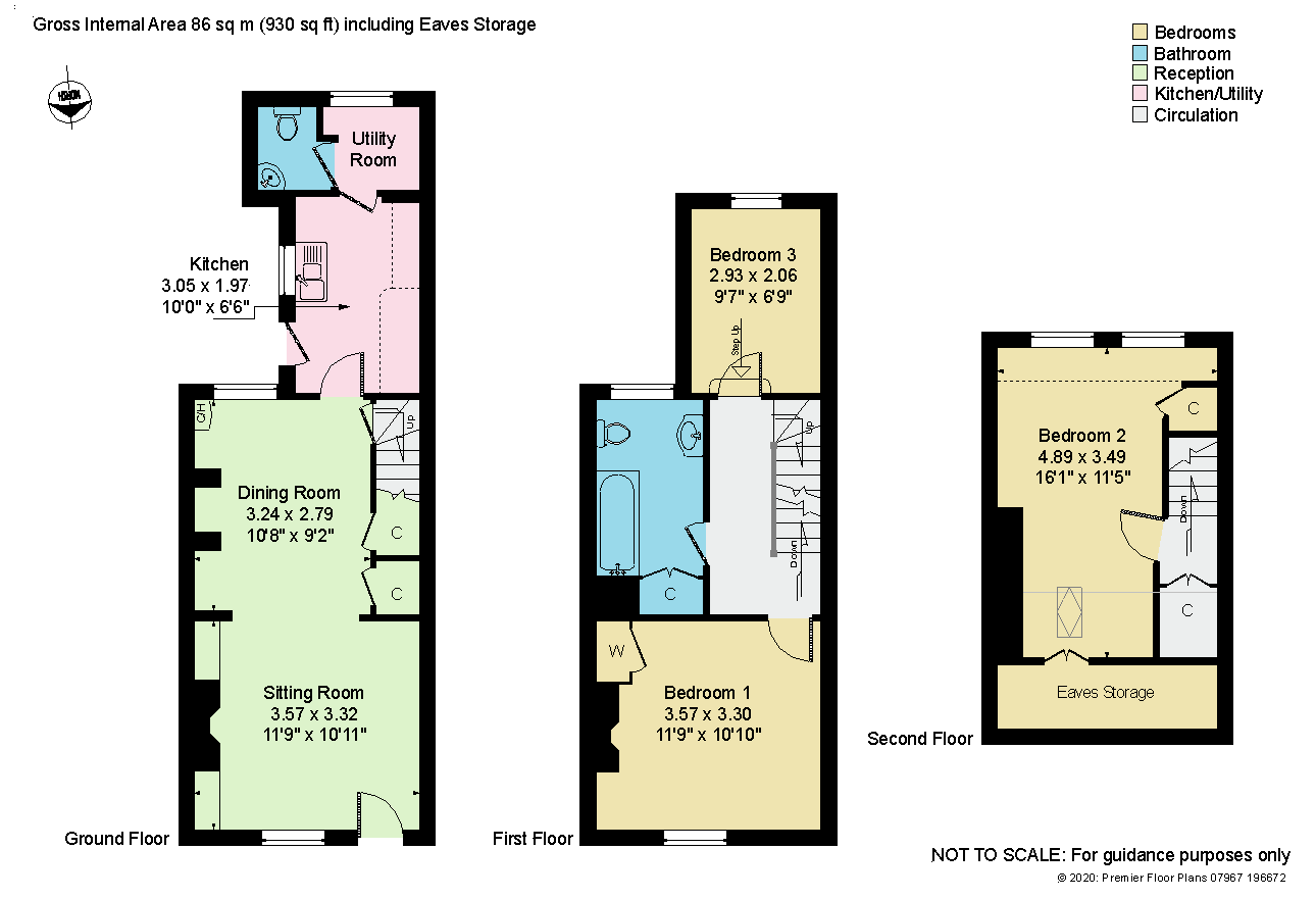 57, Selwyn Road, Cambridge floorplan