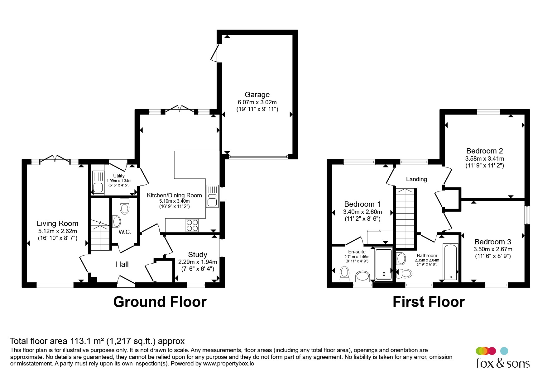 10, The Fairway, Hassocks floorplan