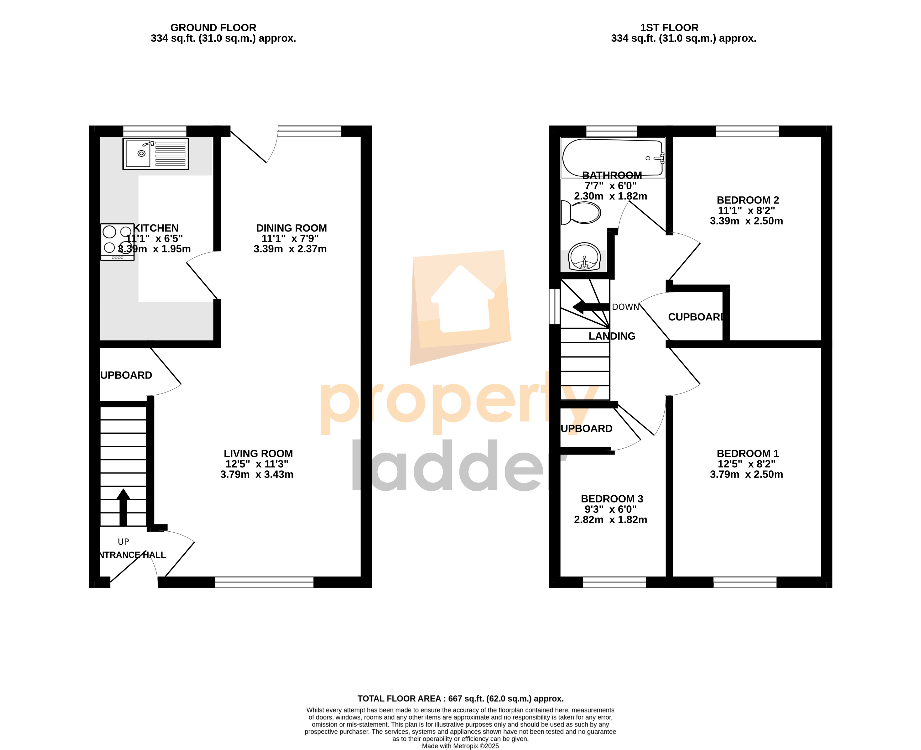61, Olive Avenue, Norwich floorplan