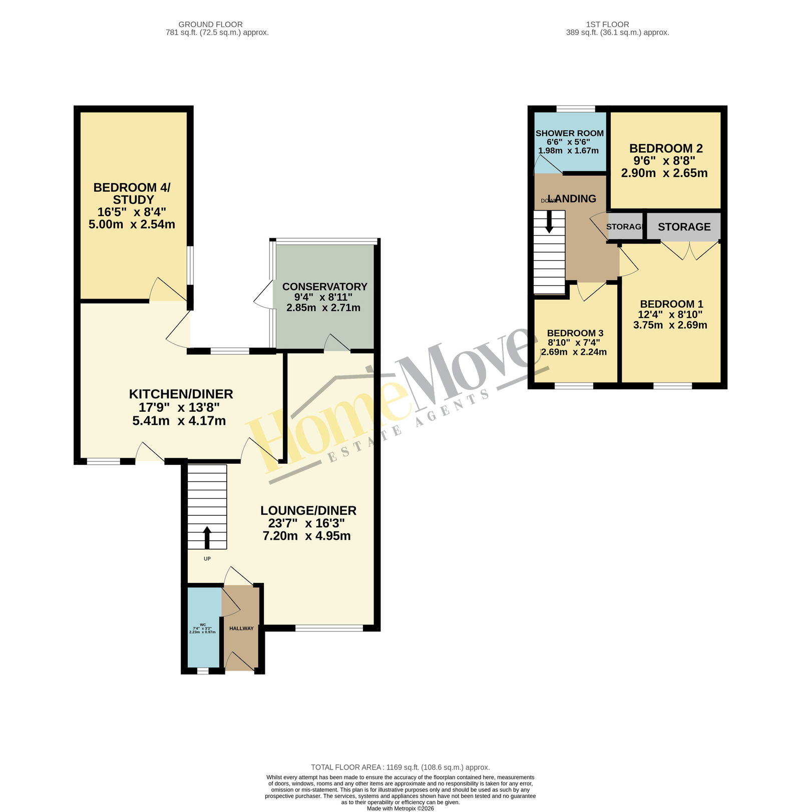 4, Eden Close, Skegness floorplan