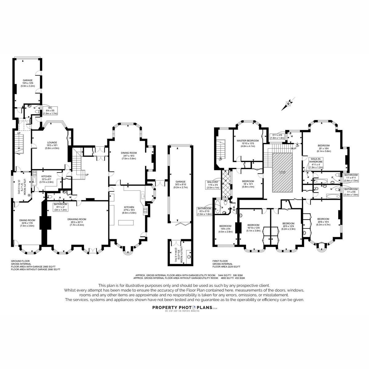 The Oaks, Mount Park Road, Harrow floorplan