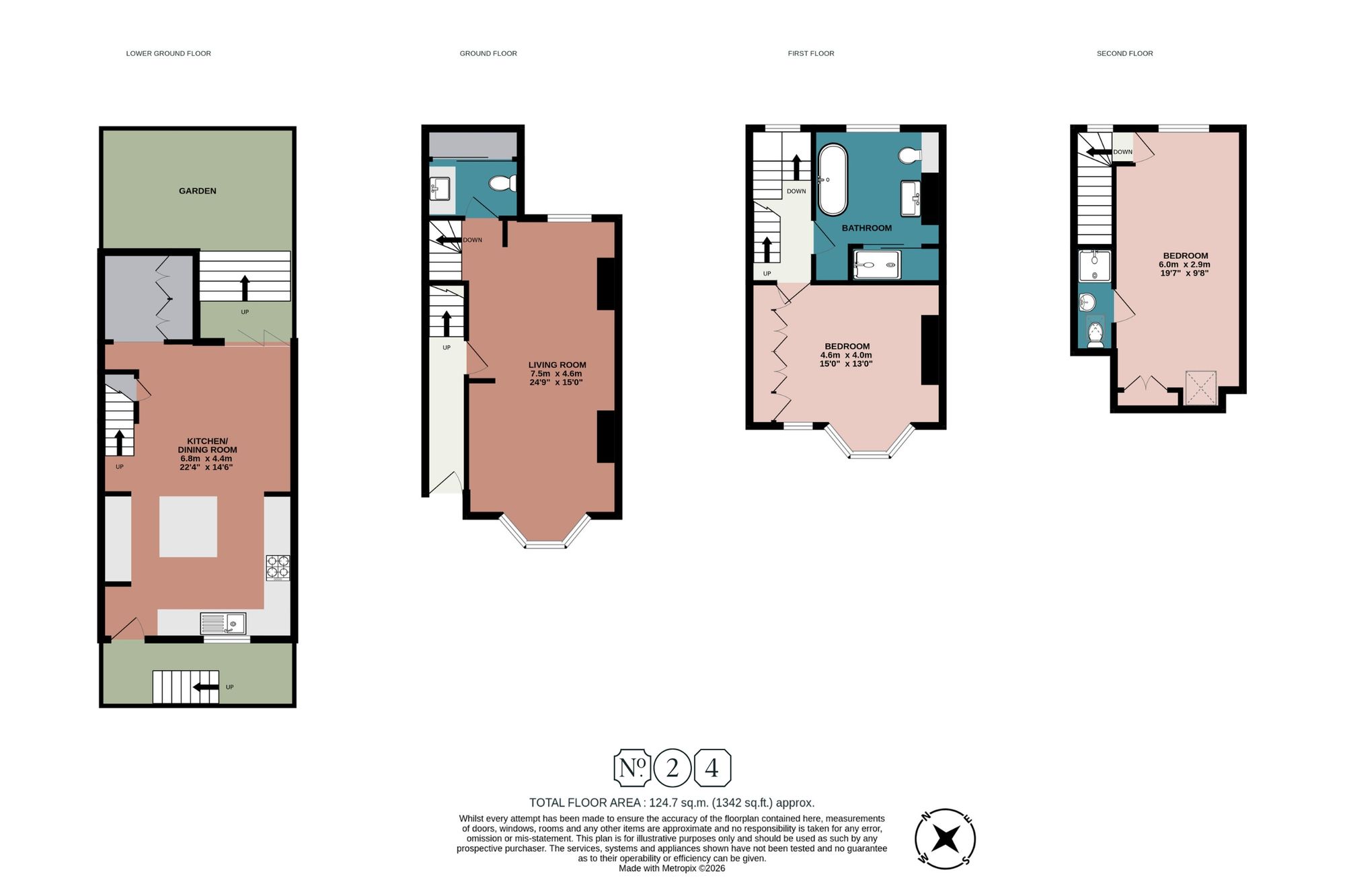 33 Livingstone Road, Hove floorplan