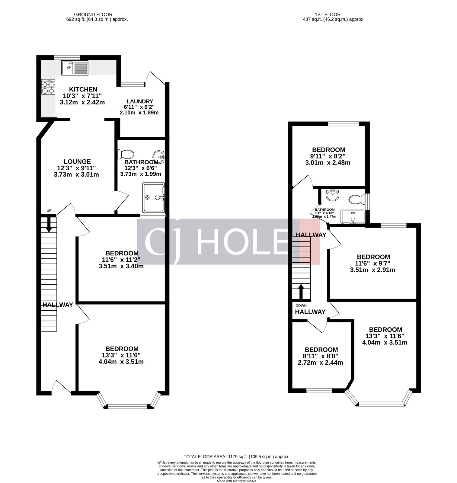 27, Brentry Road, Bristol floorplan