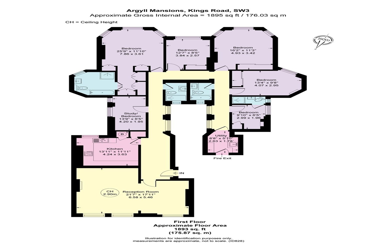 303-323 Kings Road, London floorplan