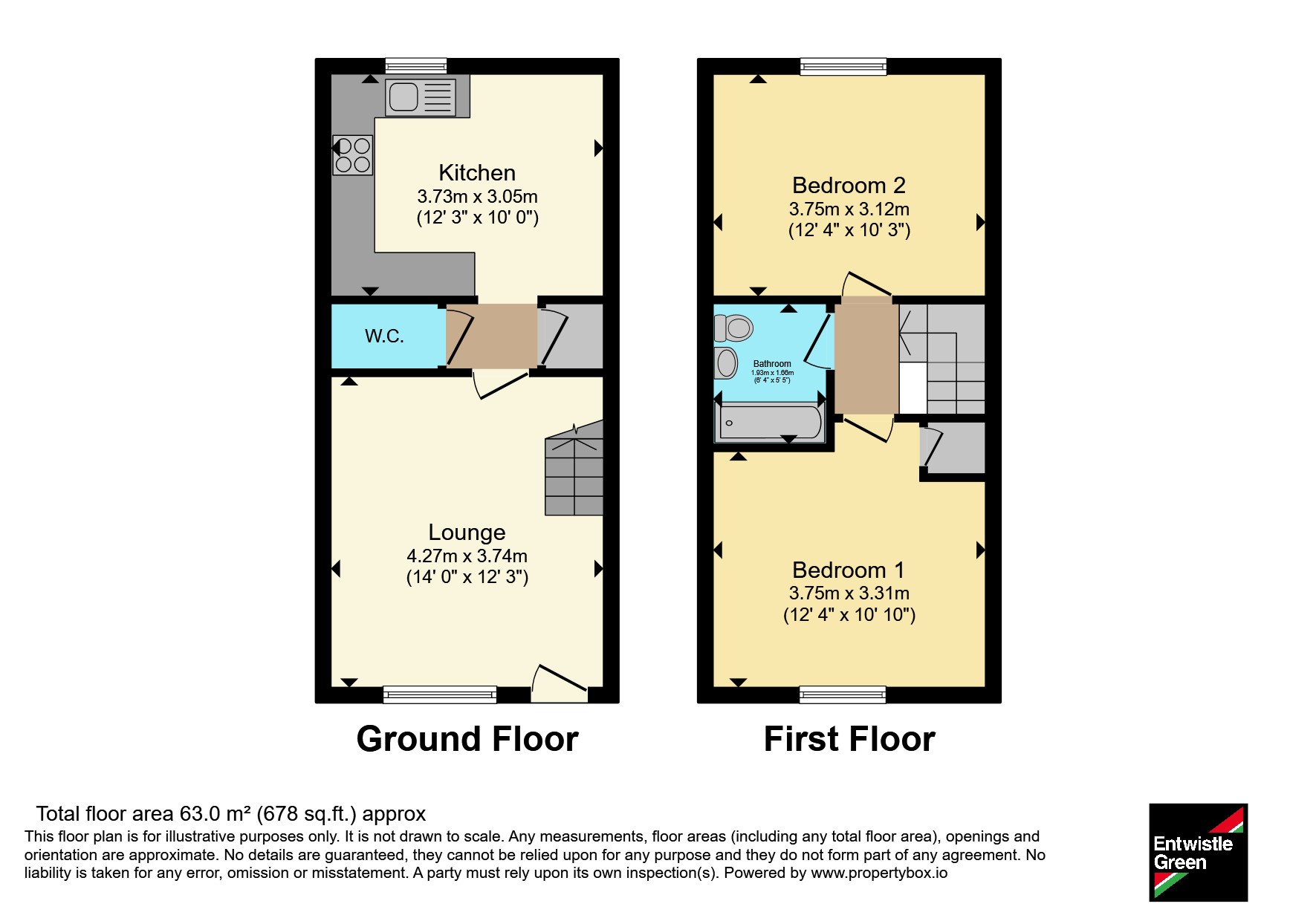 29, Royal Drive, Preston floorplan