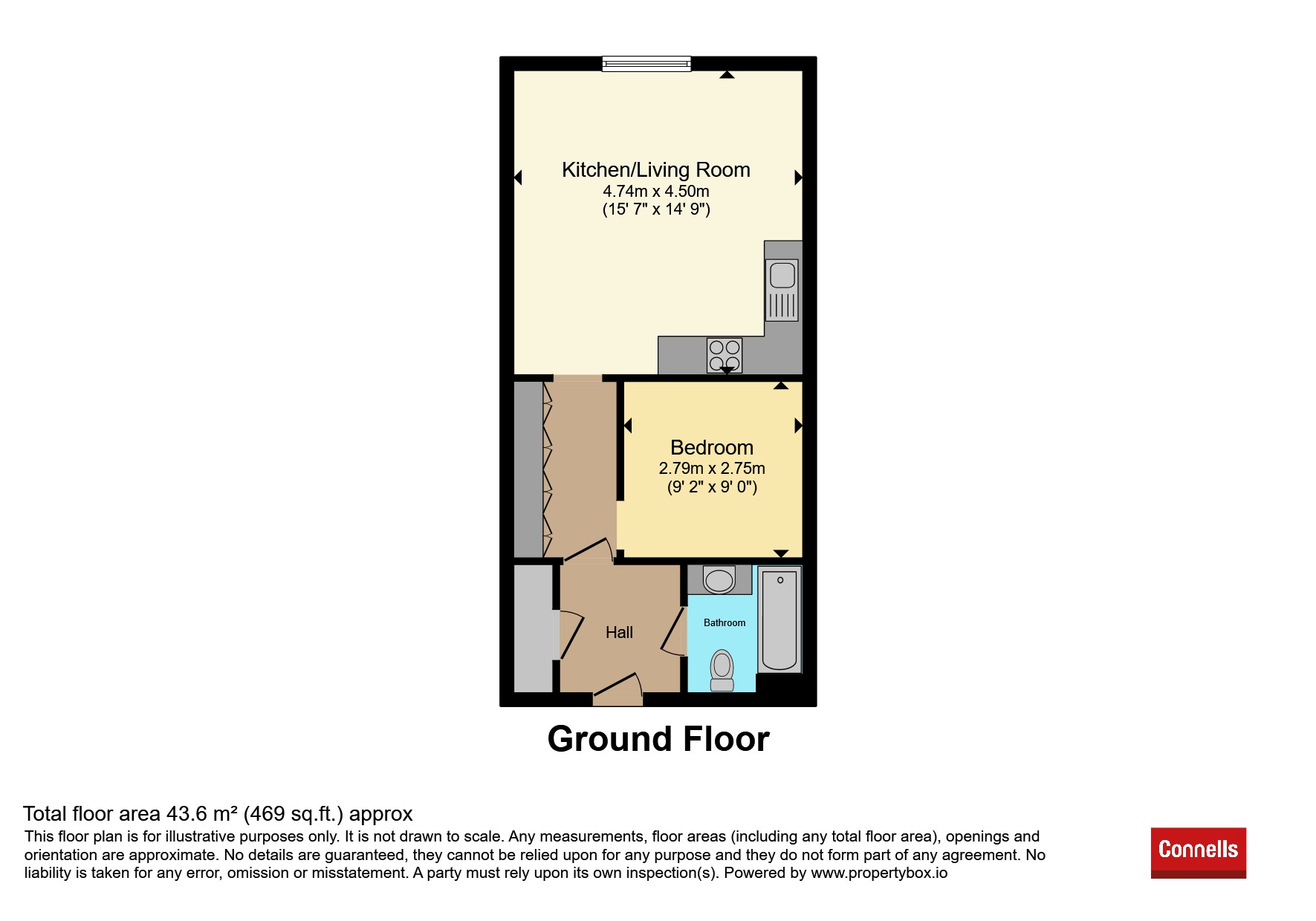 Flat 7, Swilley Gardens, Oxford Road, High Wycombe floorplan