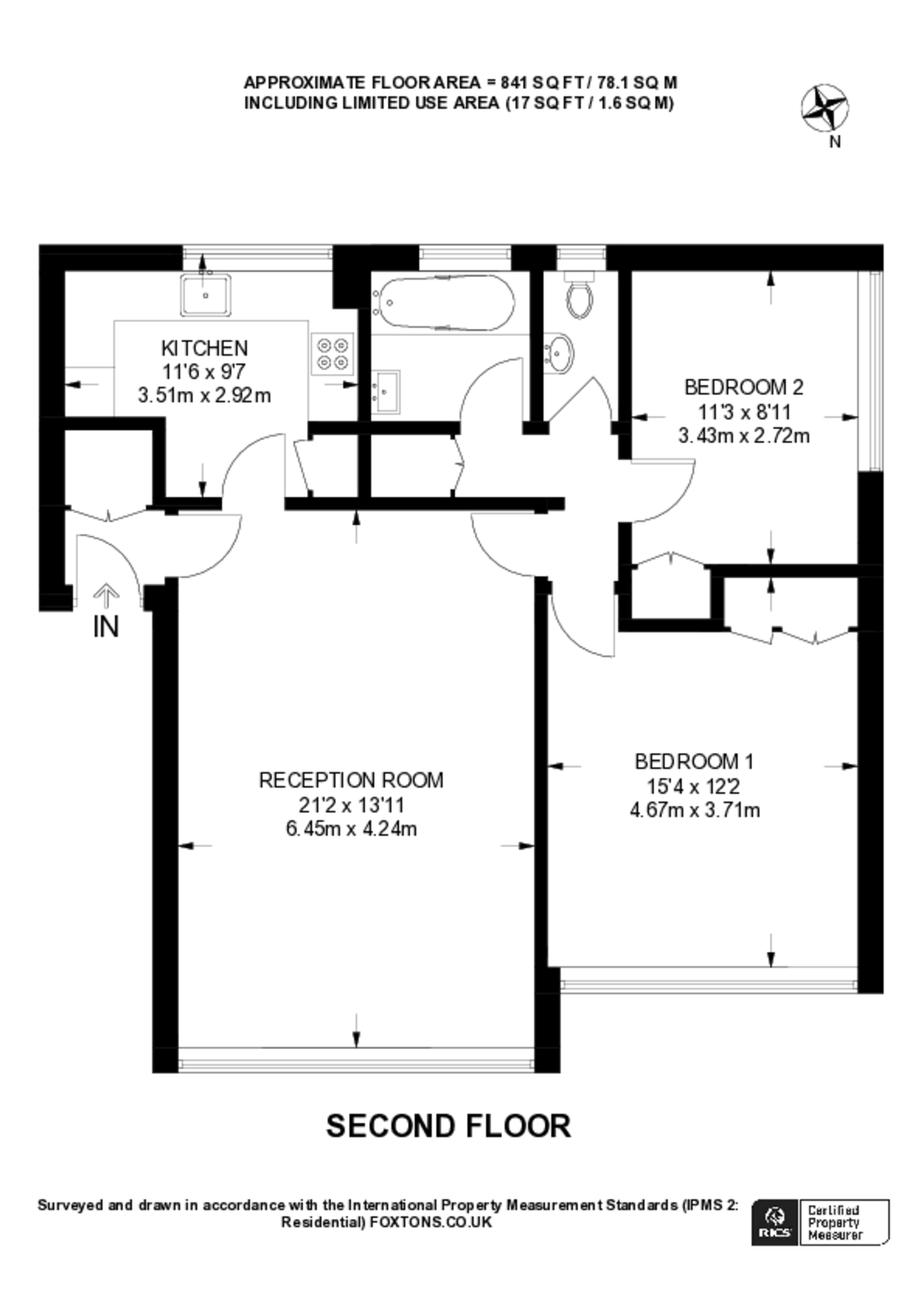 Salisbury Avenue, Finchley floorplan