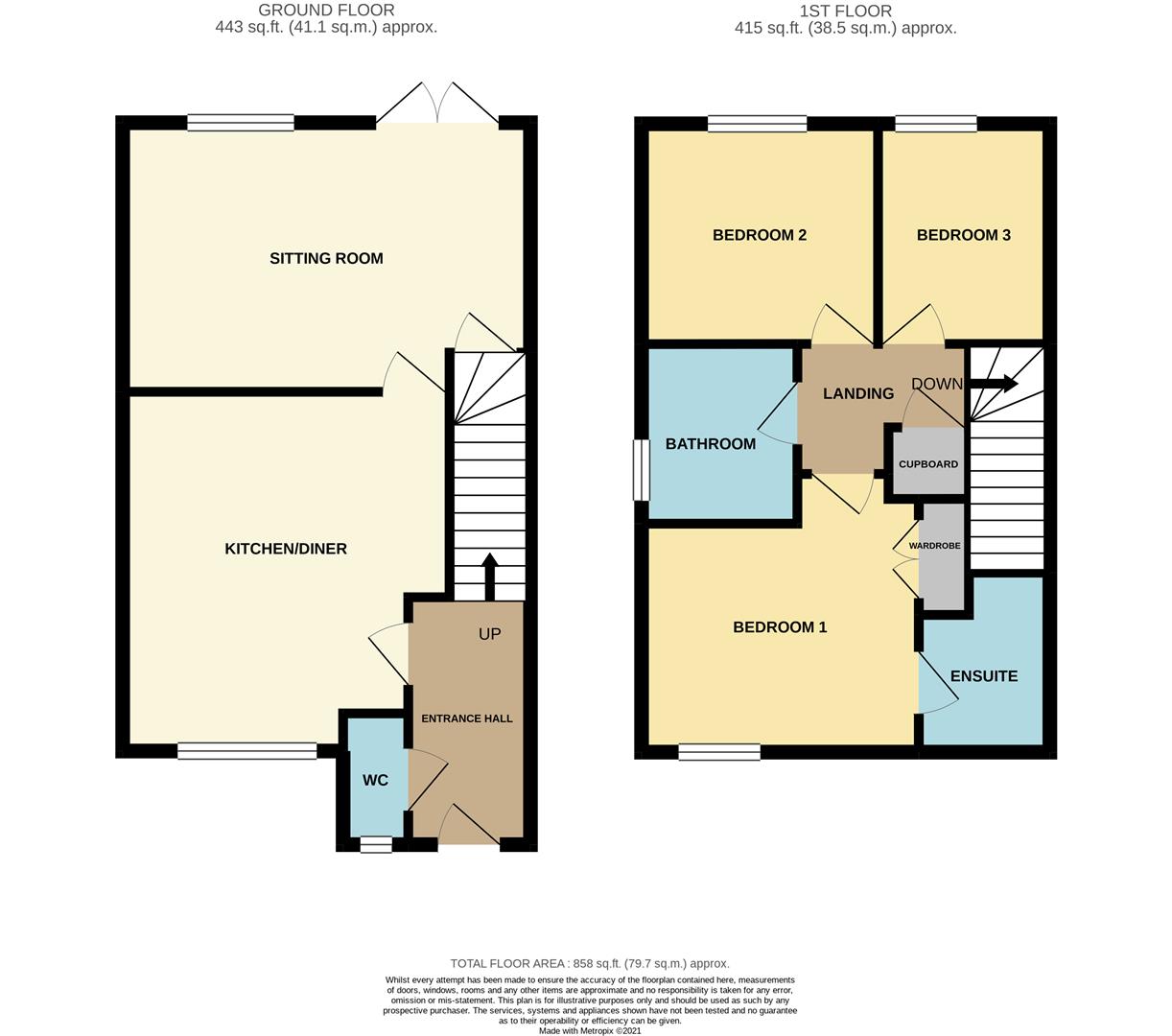 1, Wessex Terrace, Lowestoft floorplan