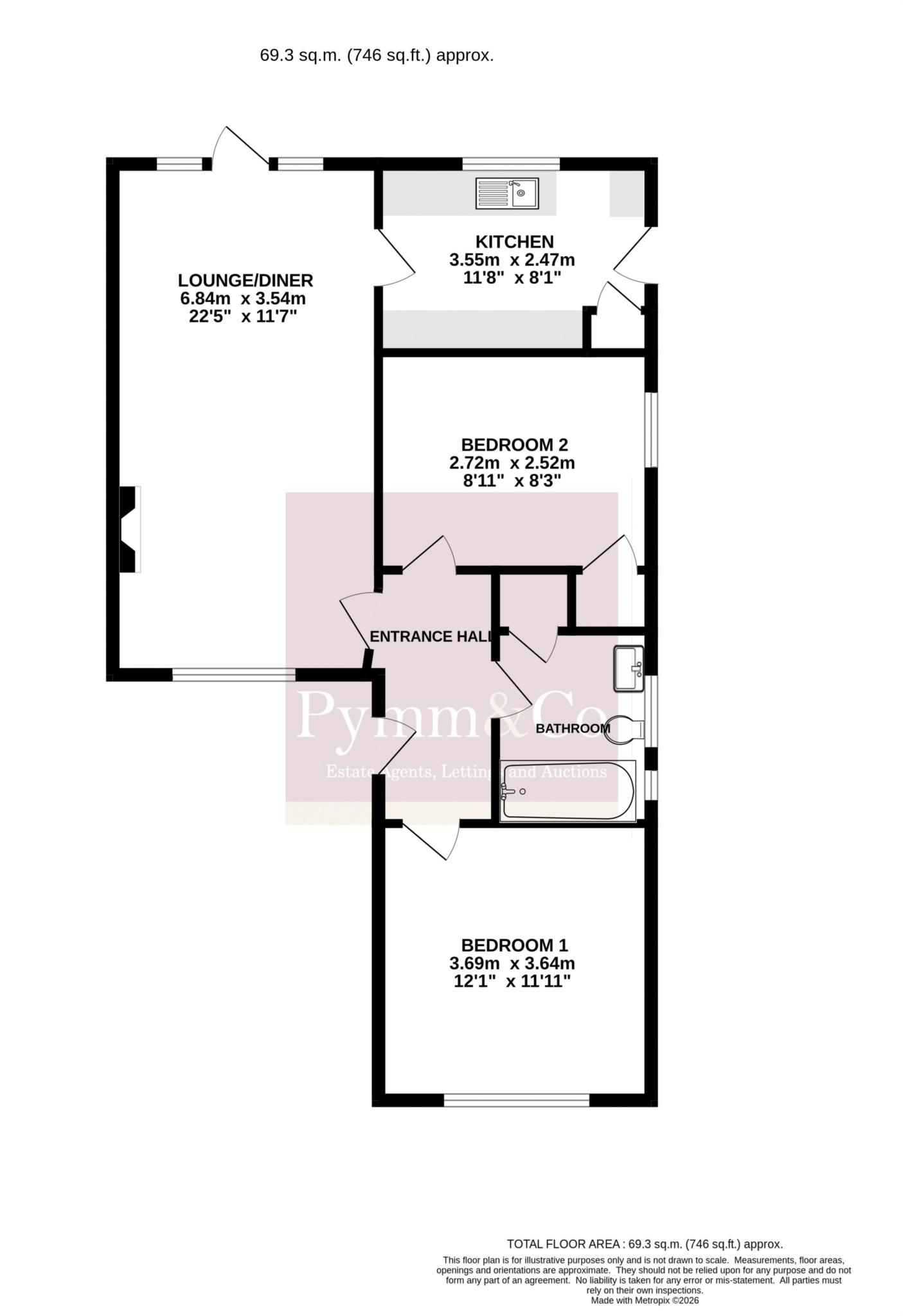 5, Lilburne Avenue, Norwich floorplan