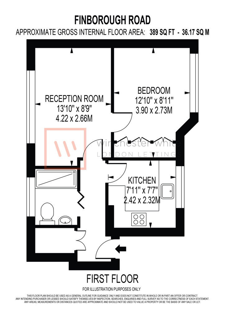 175 Finborough Road, London floorplan